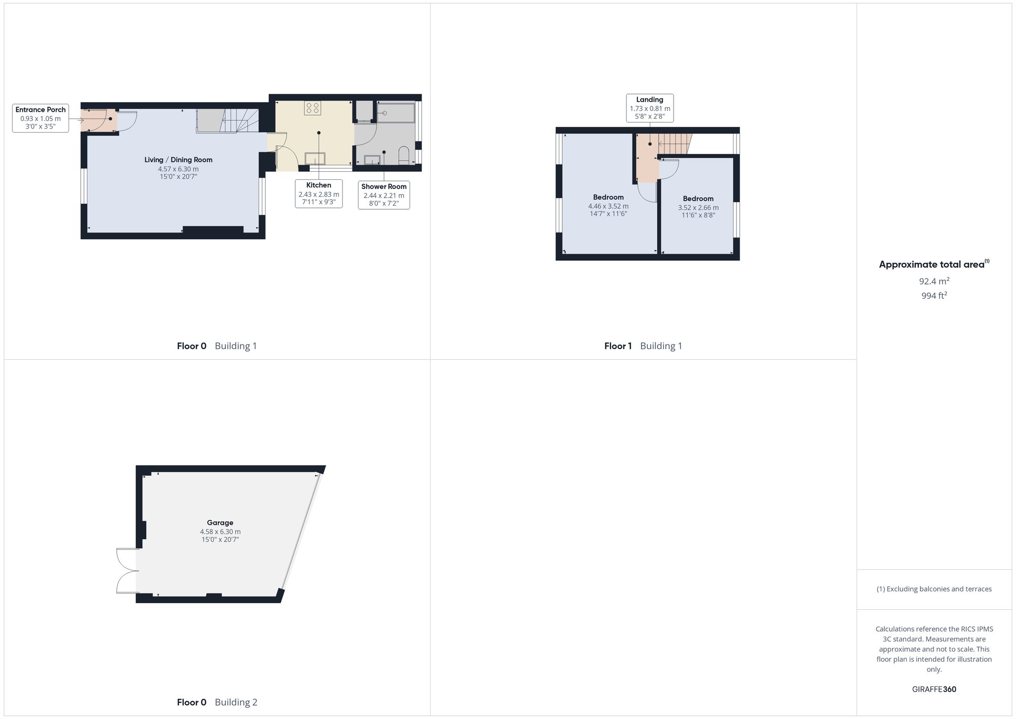 128 Marine Street, Ebbw Vale floorplan