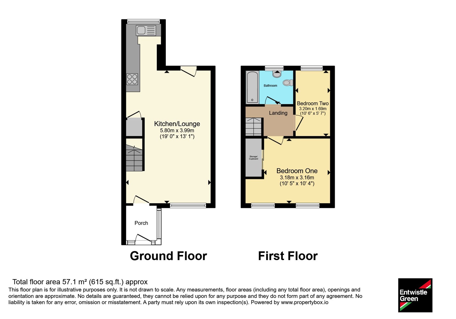 11, Hollin Hall, Colne floorplan