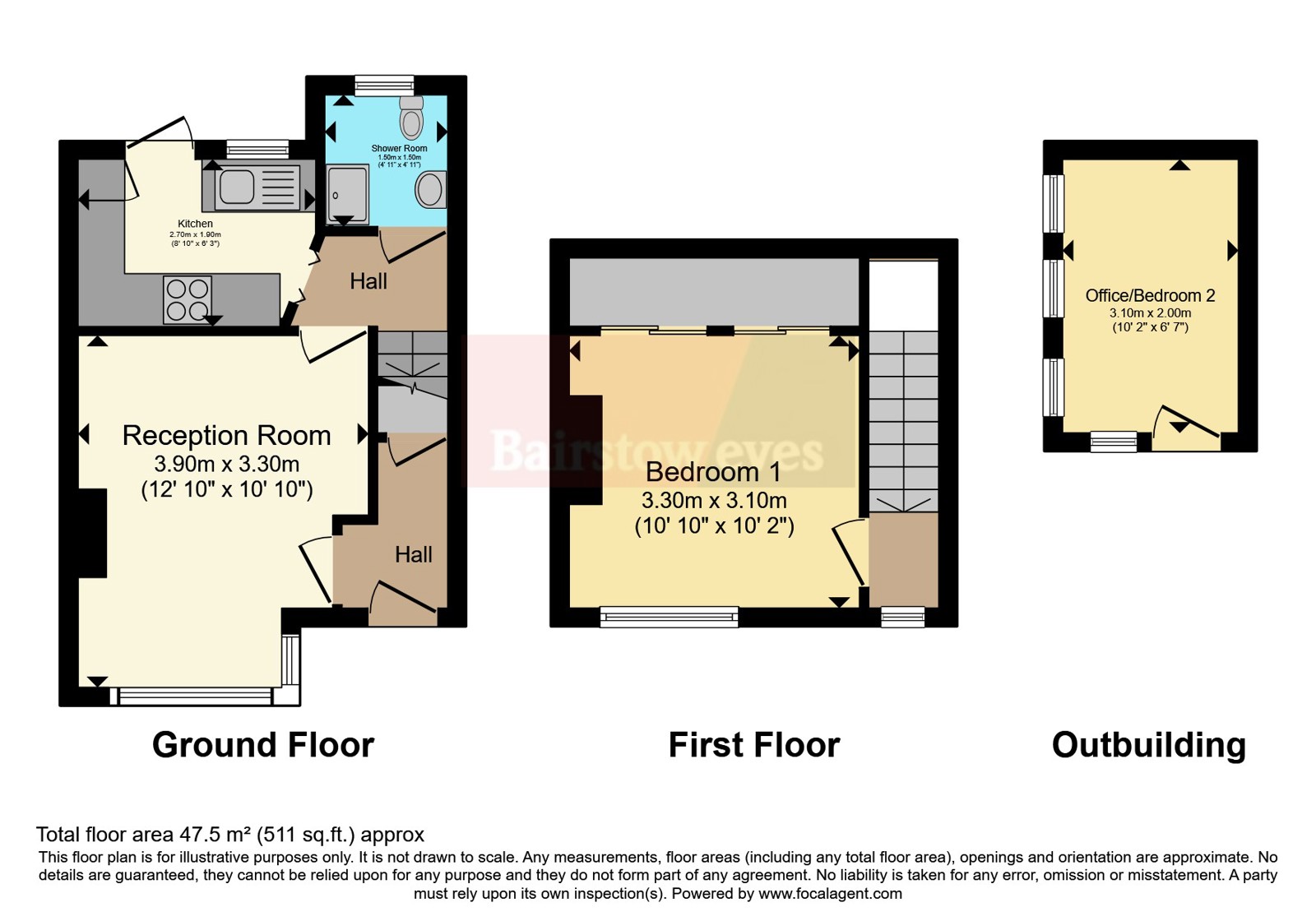 50, Whiting Avenue, Barking floorplan