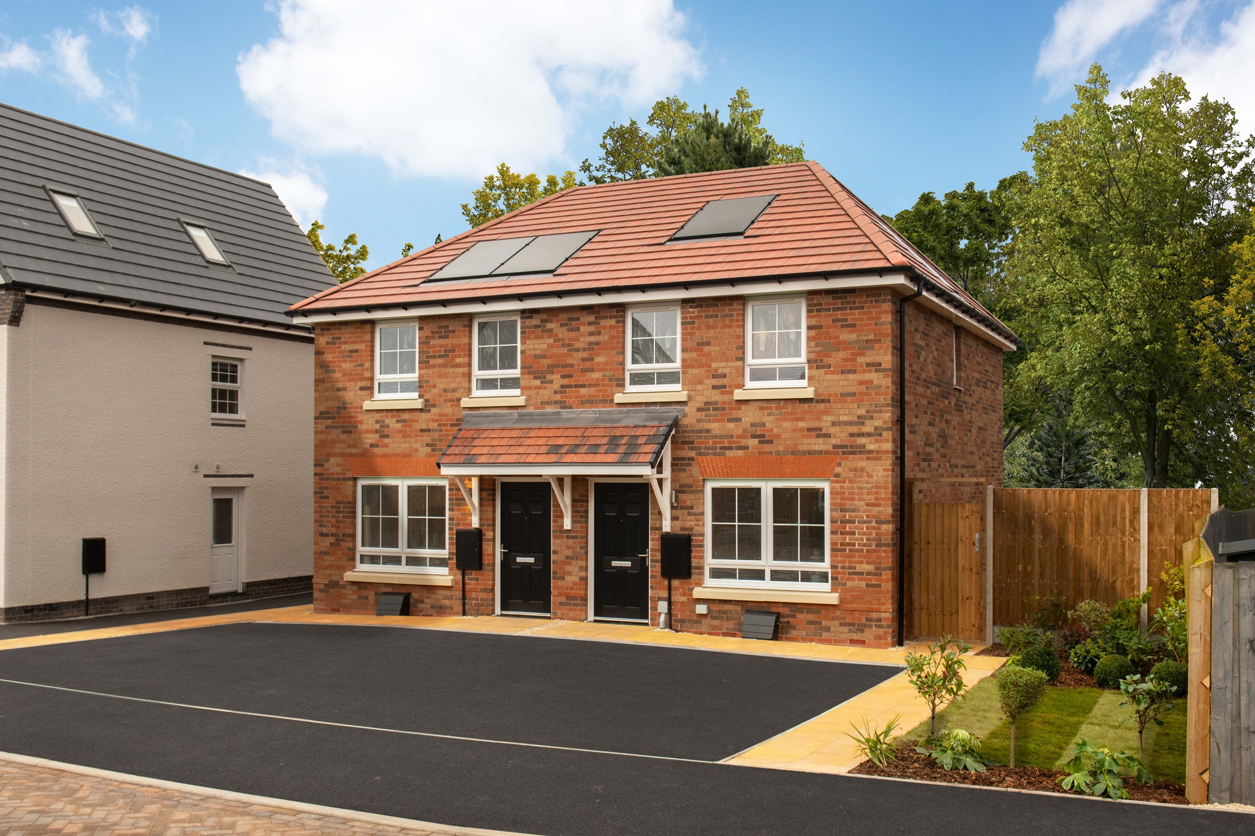 Property 2 of 6. Semi-Detached Brick Archford Homes At The Damsons