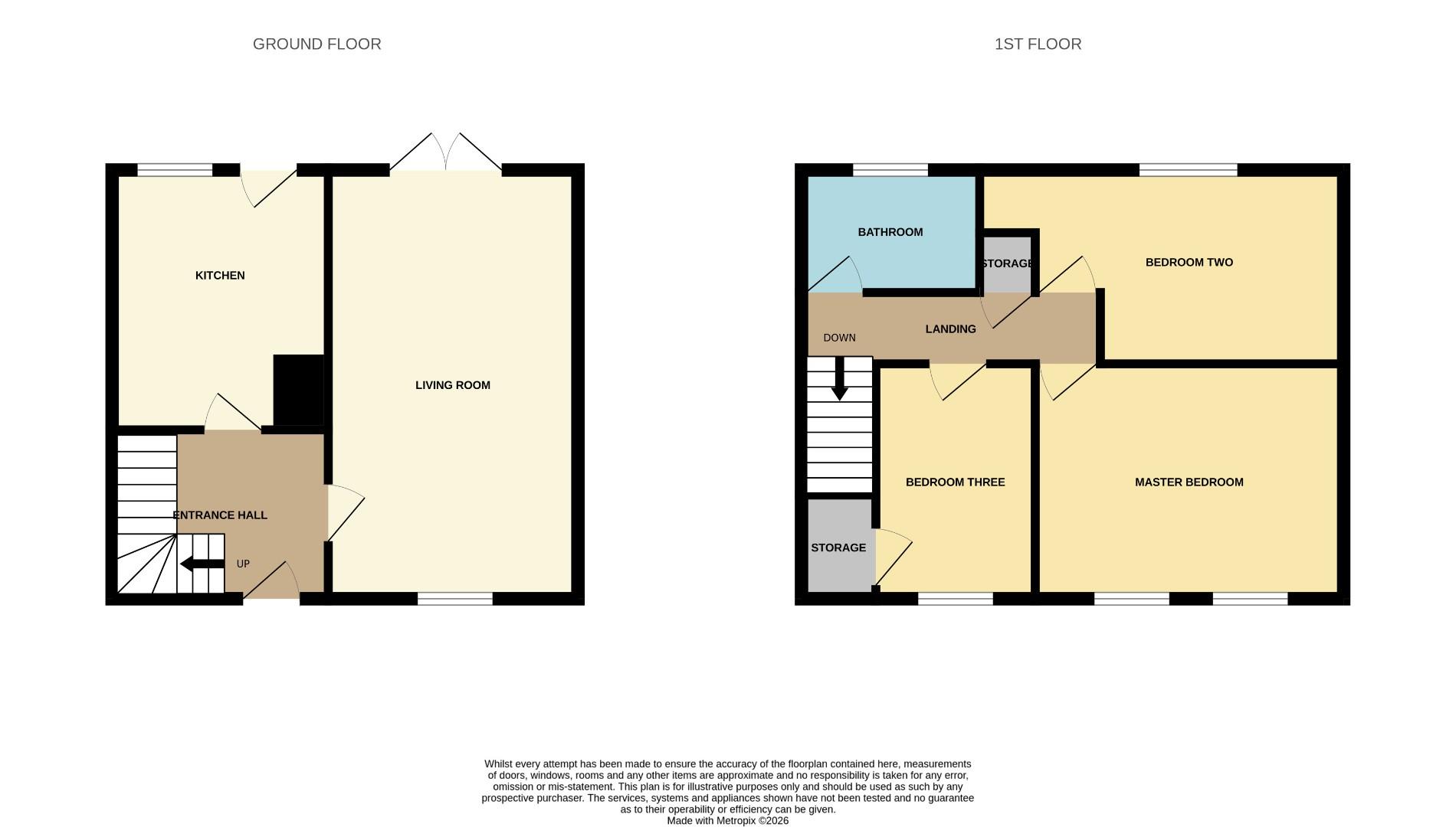 33, Queensway, Shildon floorplan