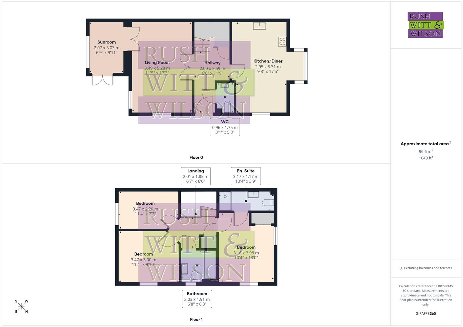 1, Lapwing Close Camber, Rye floorplan