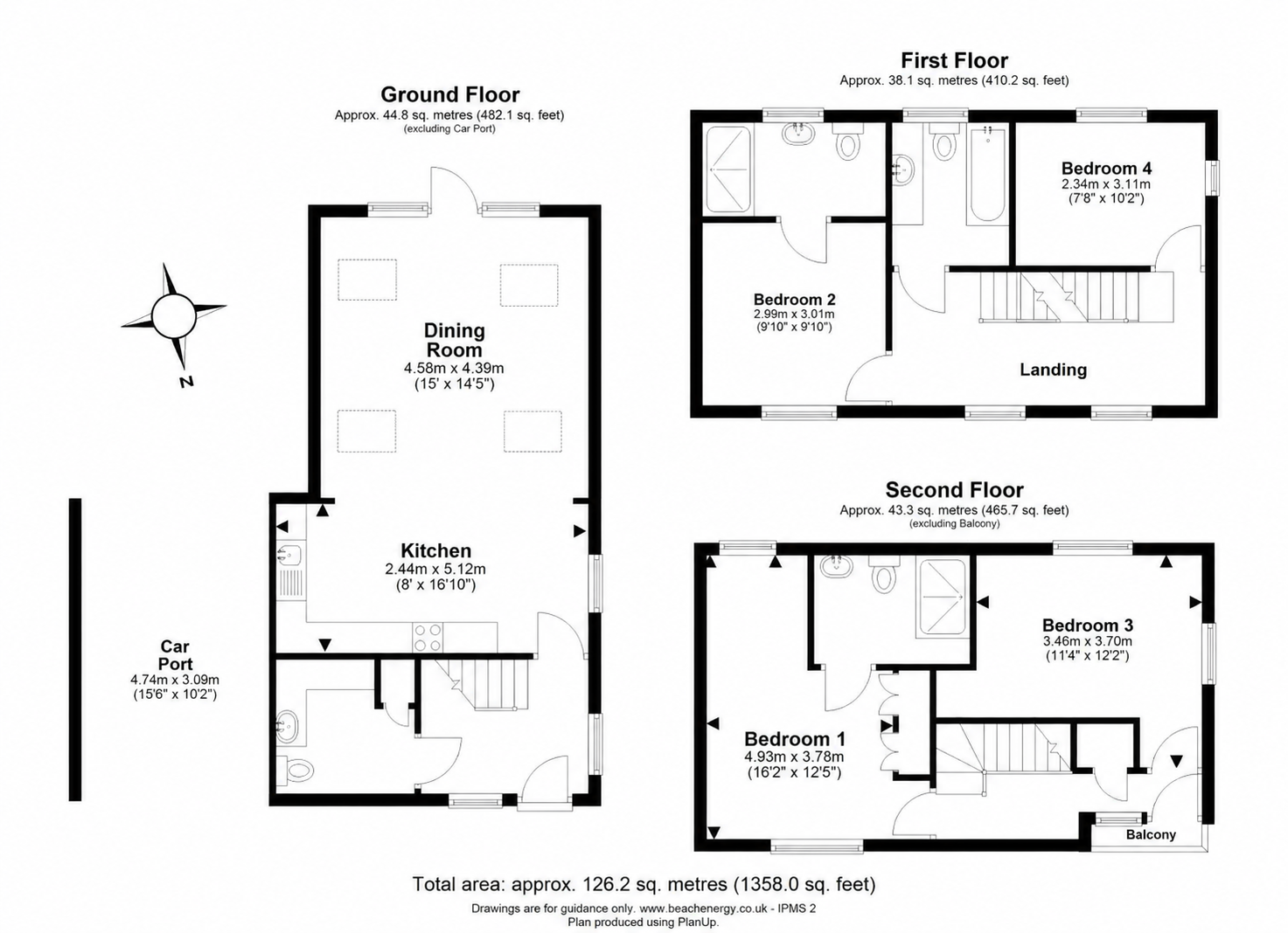 33, Glebe Farm Drive, Cambridge floorplan