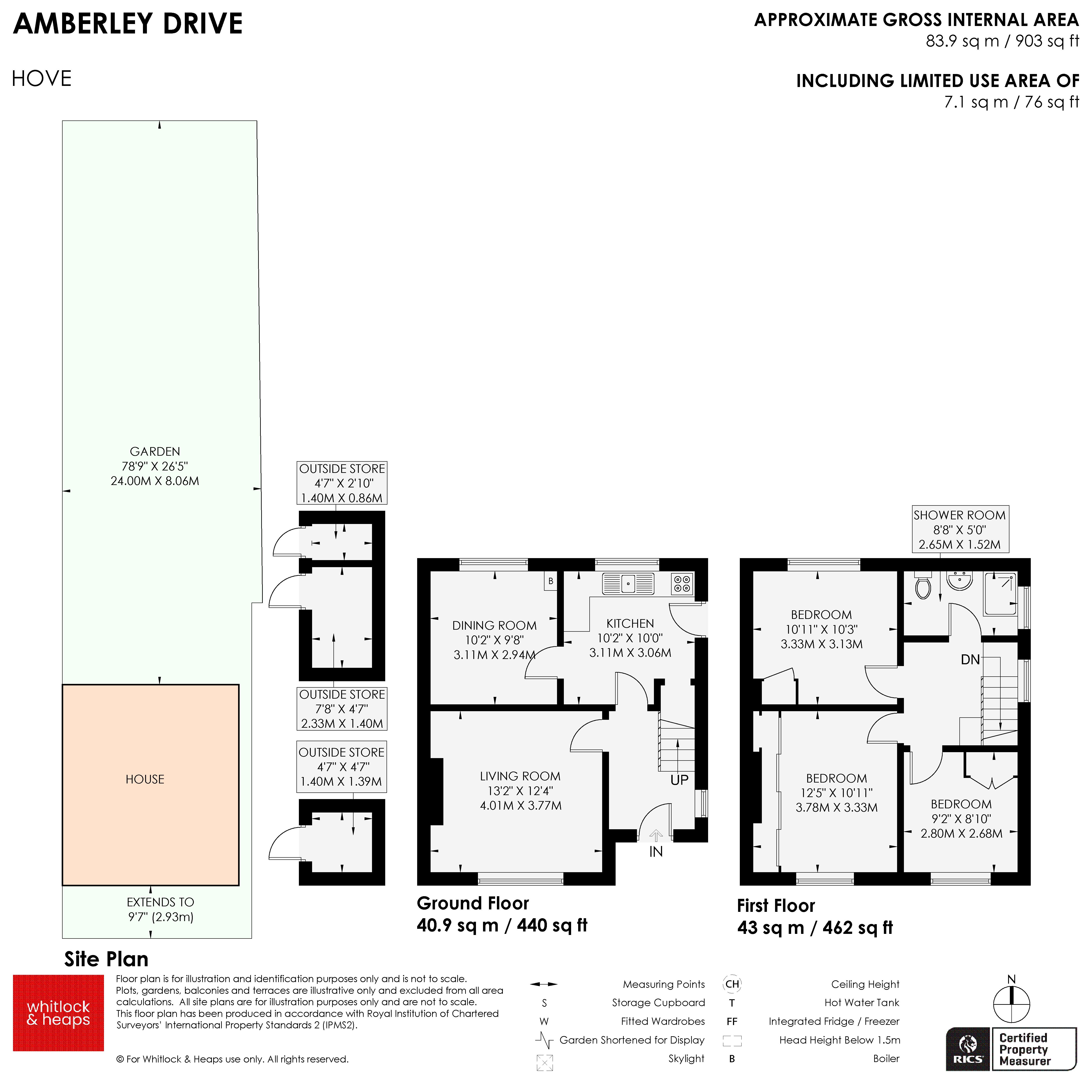 118, Amberley Drive, Hove floorplan