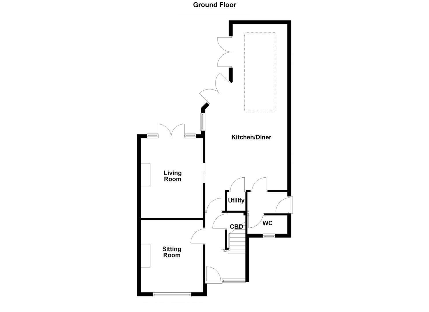 23, Woodland Road, Wakefield floorplan