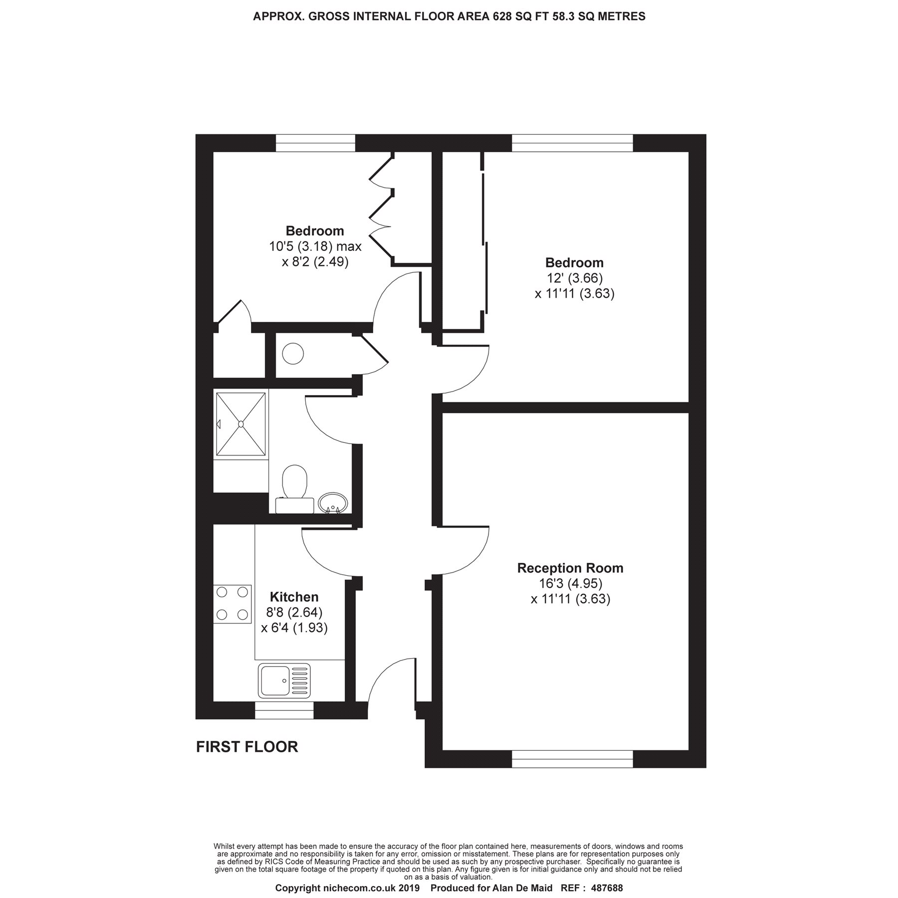 2 Bedrooms Flat for sale in Alderbrook Court, 58 The Alders, West Wickham BR4