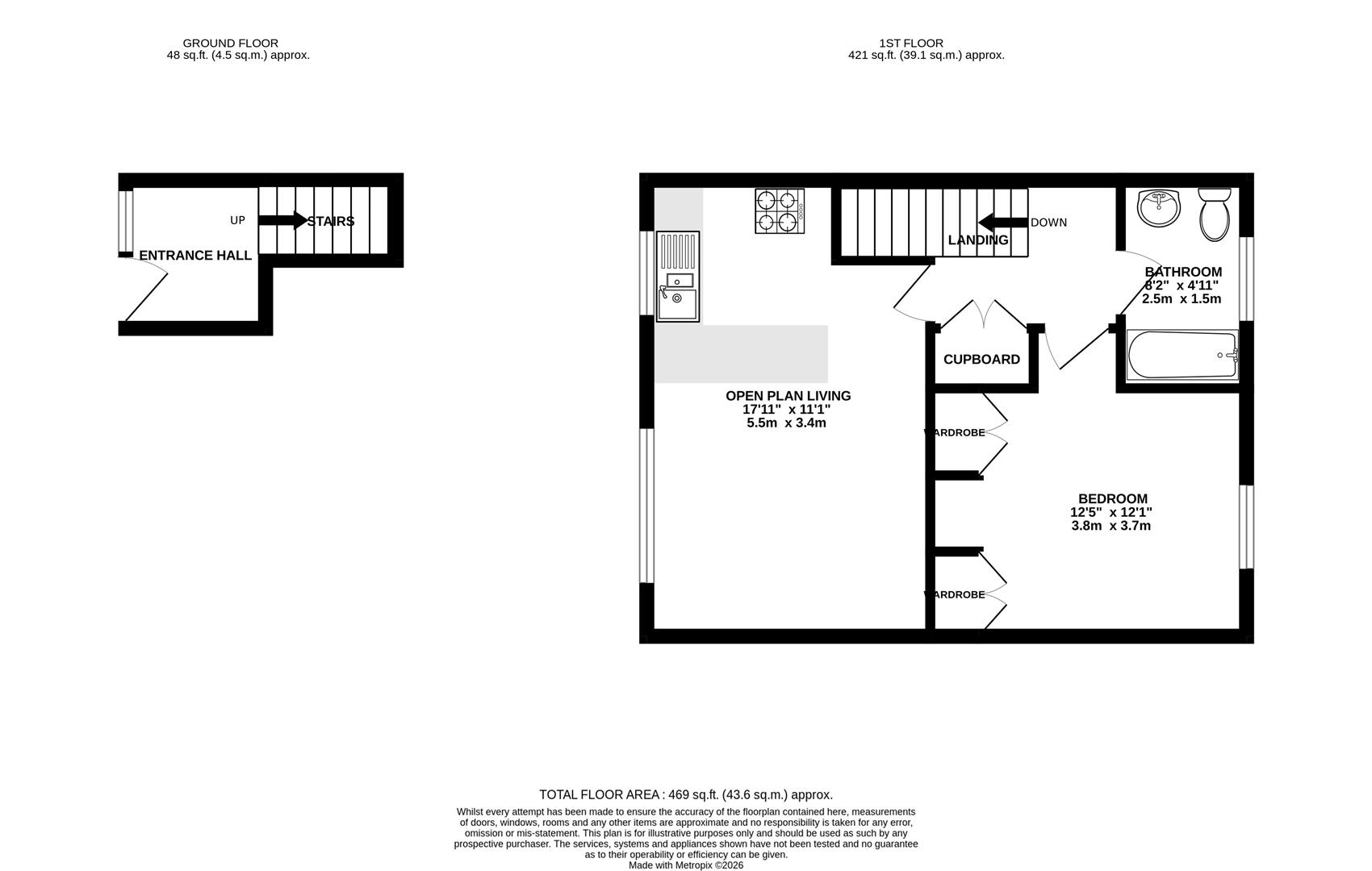 15, Gloucester Close, Weymouth floorplan