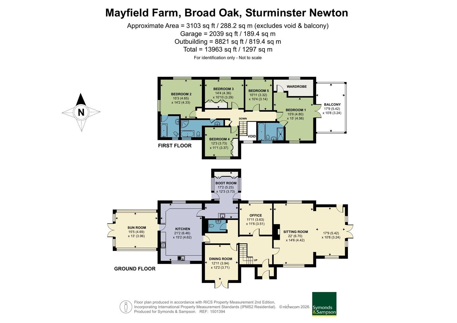 Mayfield Farm, New Road, Sturminster Newton floorplan