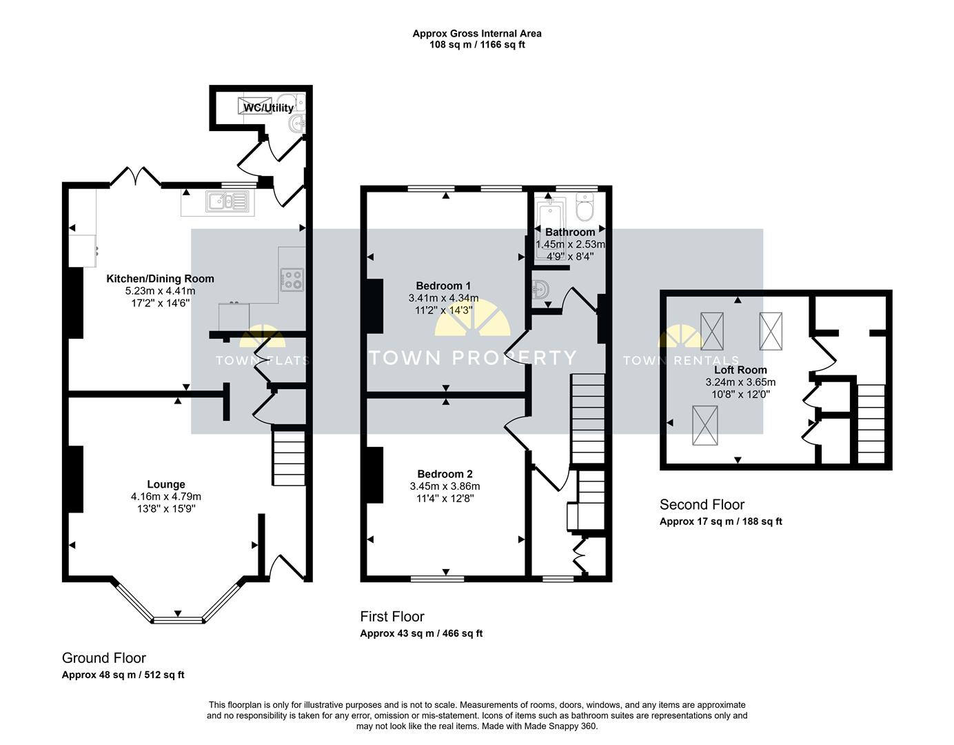 42, Rylstone Road, Eastbourne floorplan
