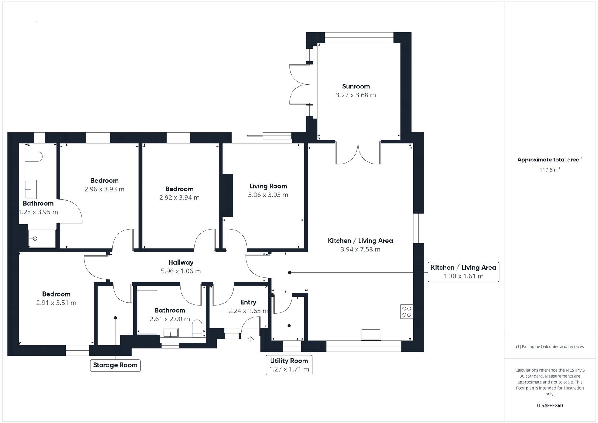 15 Shamrock Lane Streetgate, Newcastle Upon Tyne floorplan