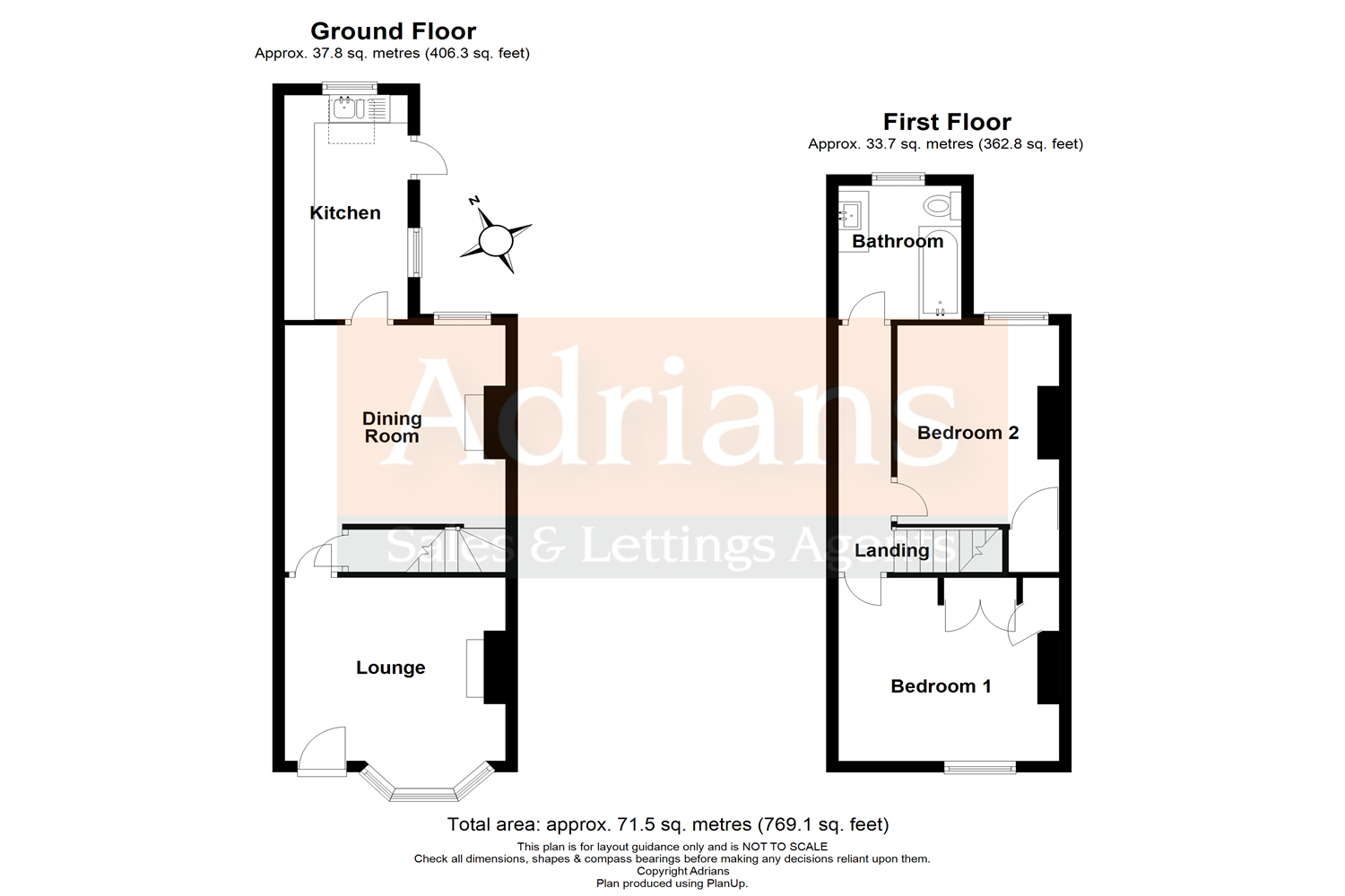 58, South Primrose Hill, Chelmsford floorplan