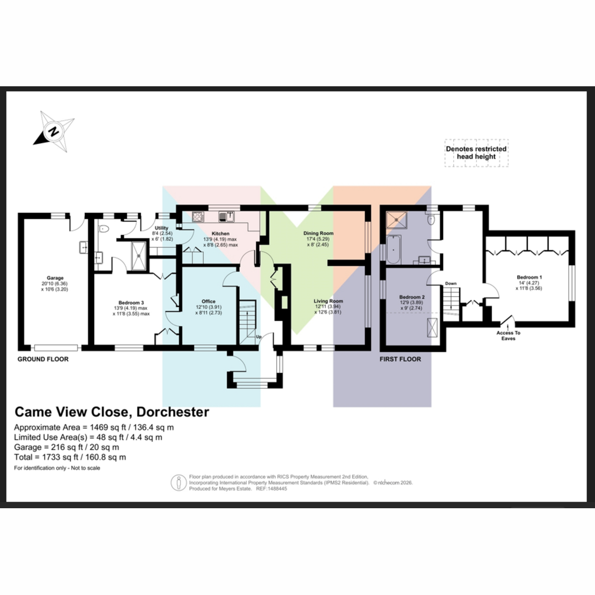 10, Came View Close, Dorchester floorplan