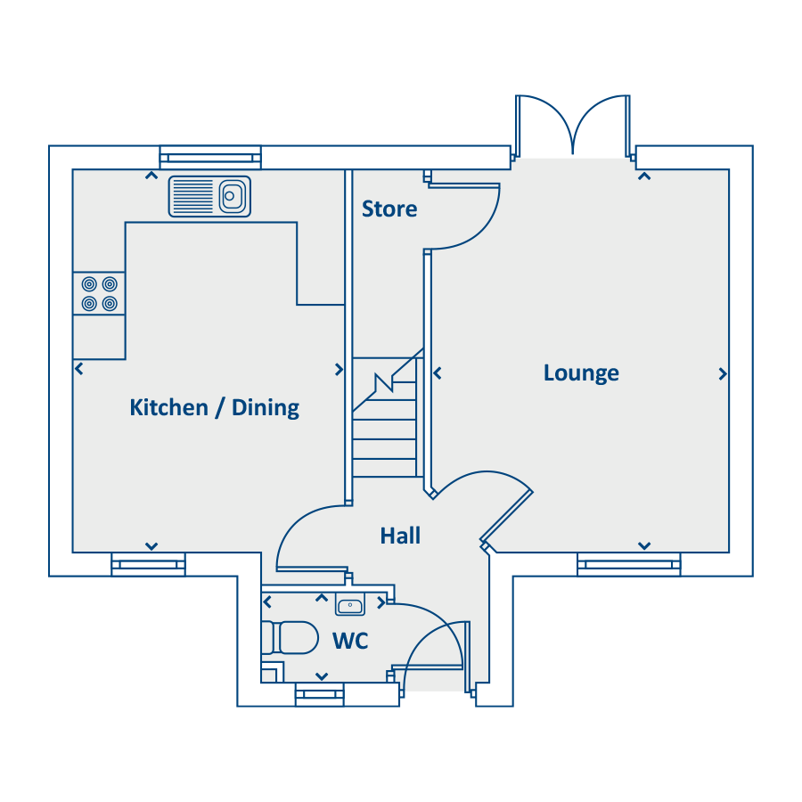 Plot 49, Kingsgate, Bridlington floorplan