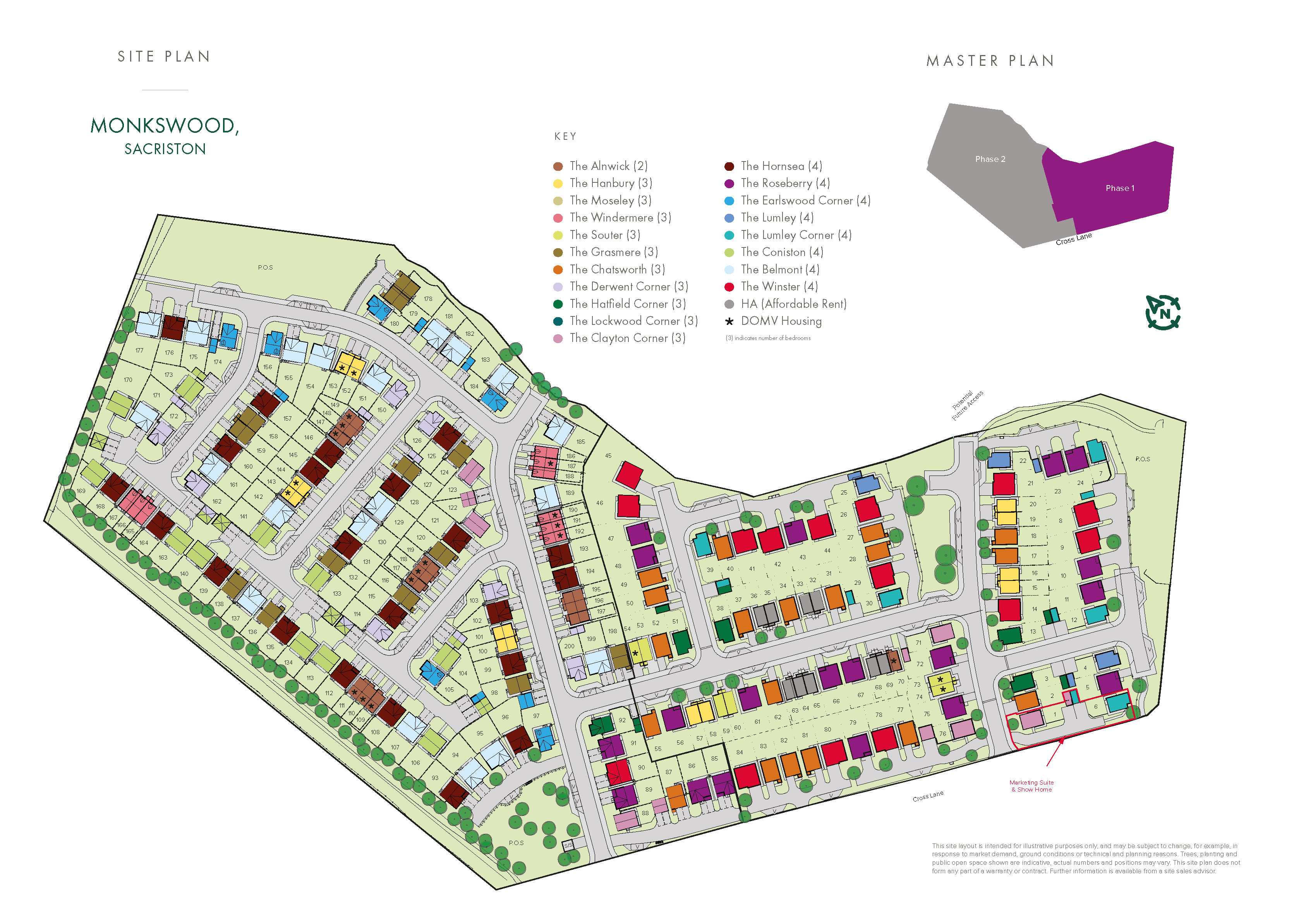"The Belmont" at Cross Lane, Sacriston, Durham DH7, 5 bedroom detached