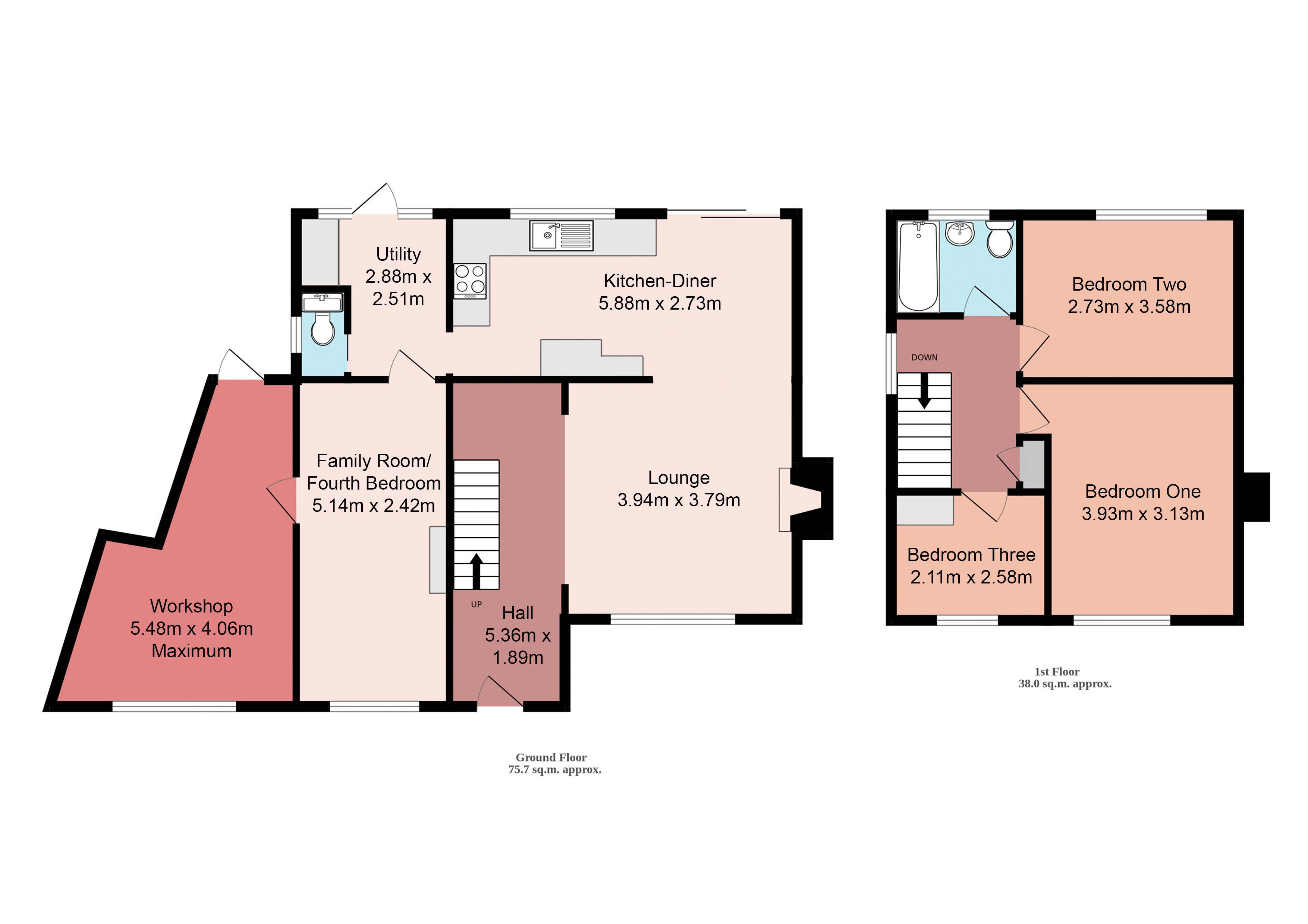 Sherwood, Linda Road, Southampton floorplan