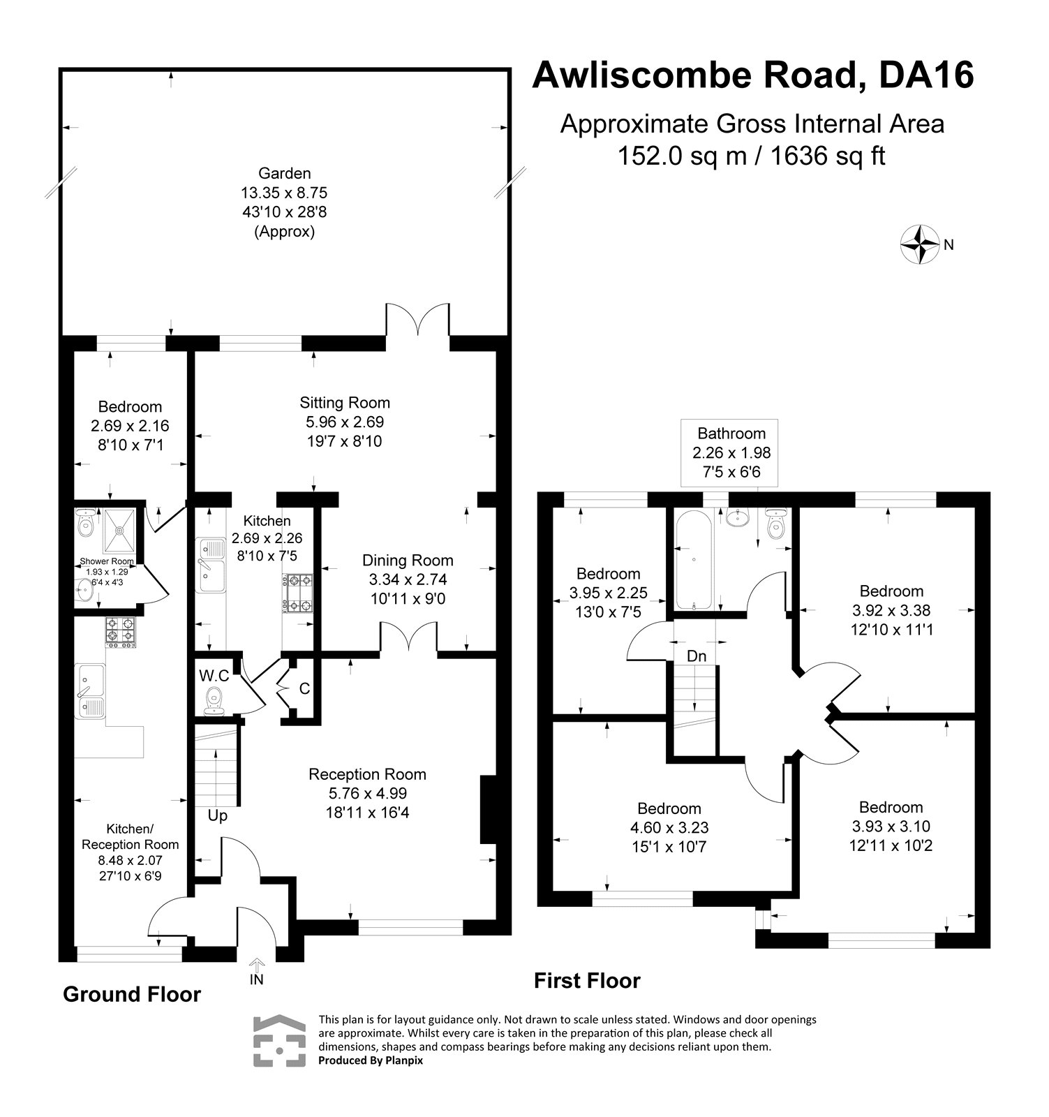 5, Awliscombe Road, Kent floorplan