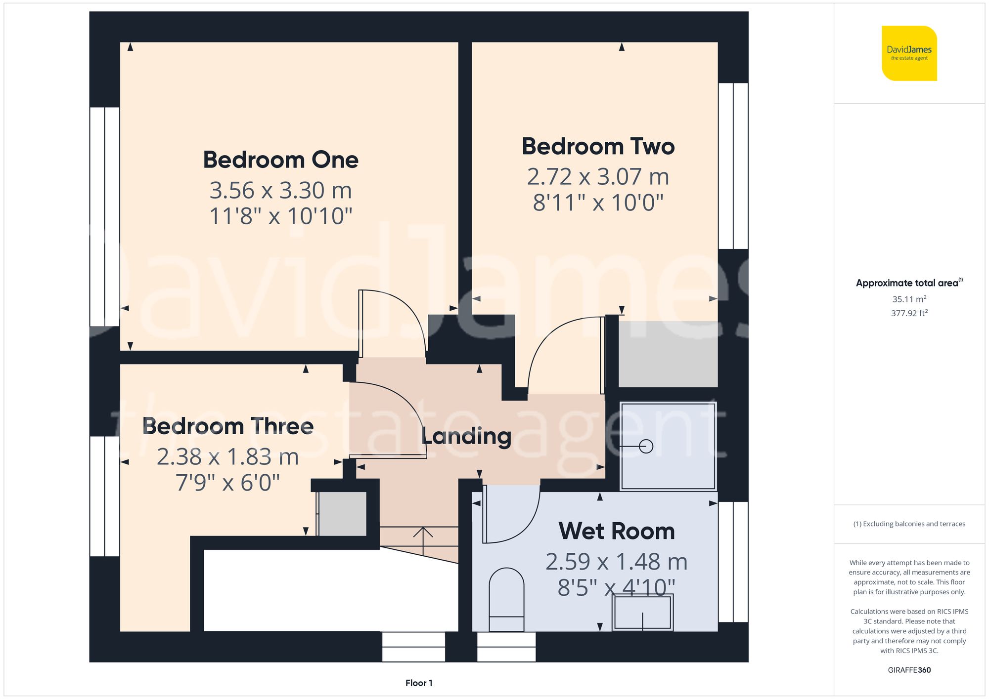 17 Kirk Road, Nottingham floorplan