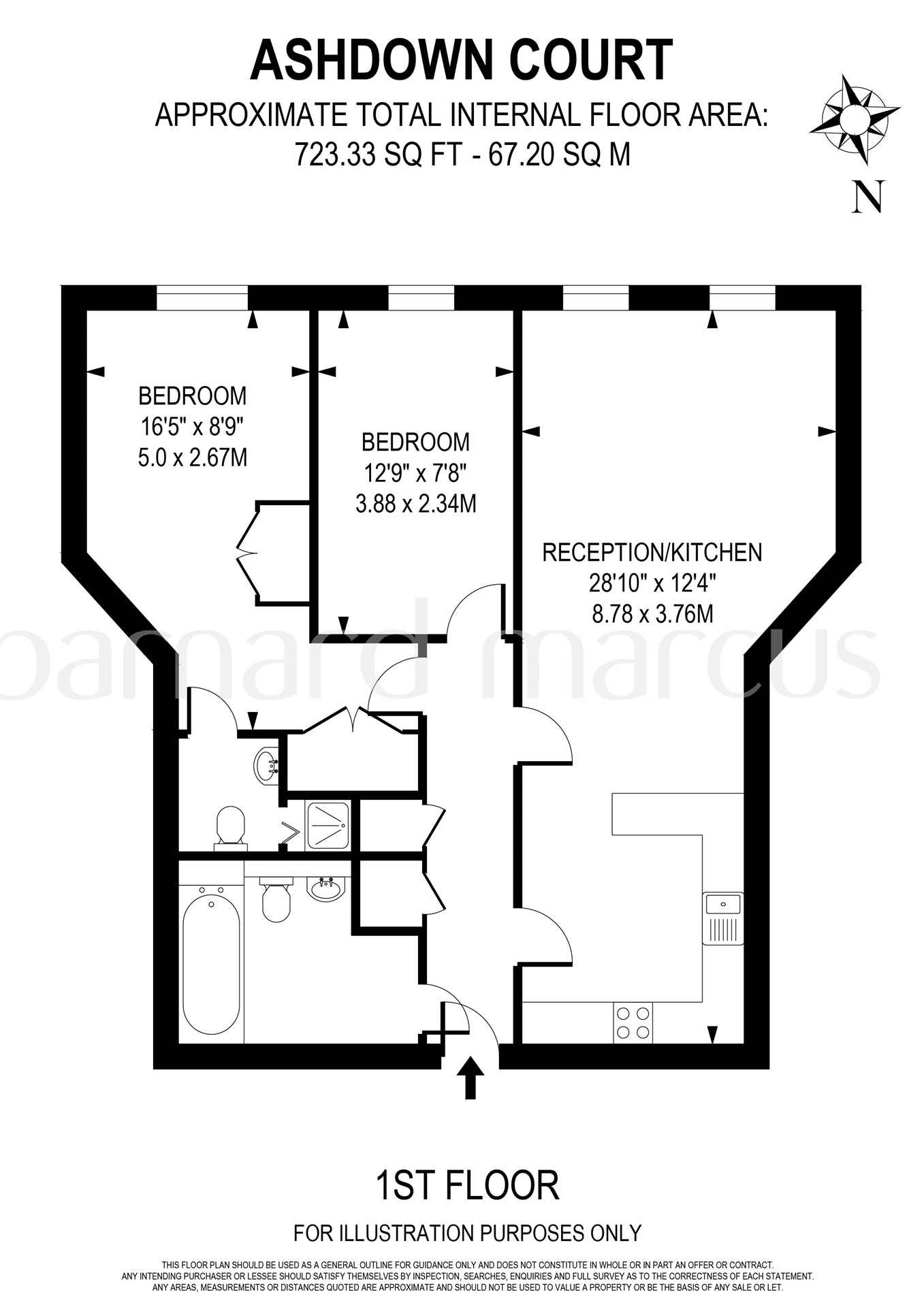 2 Bedrooms Flat for sale in Alexandra Road, Epsom KT17