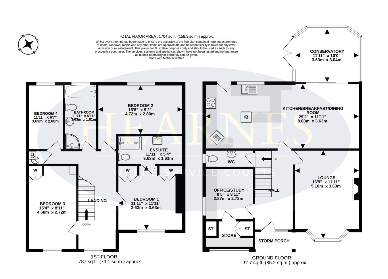 6, Austen Avenue, Bournemouth floorplan
