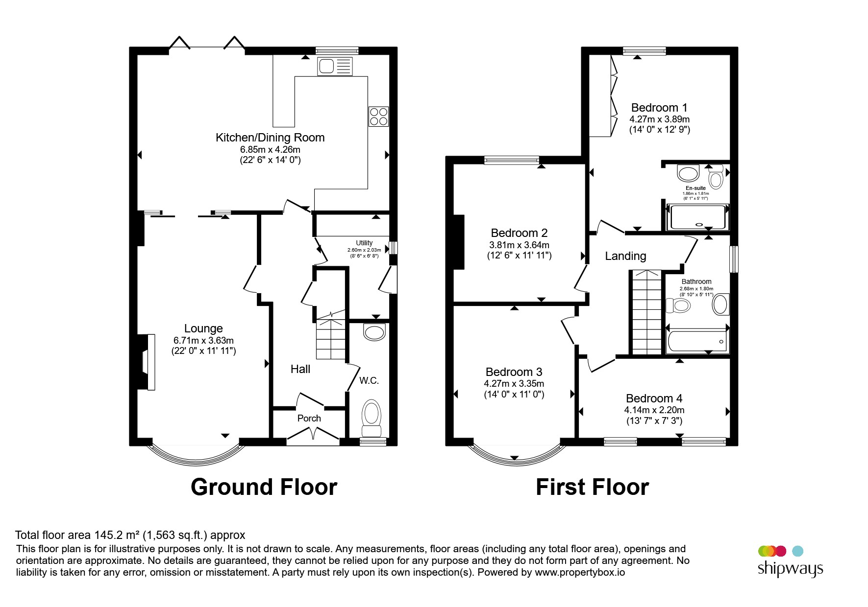 15, Malvern Avenue, Rugby floorplan
