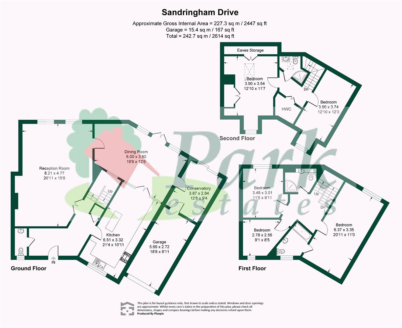 25, Sandringham Drive, Bexley Park floorplan