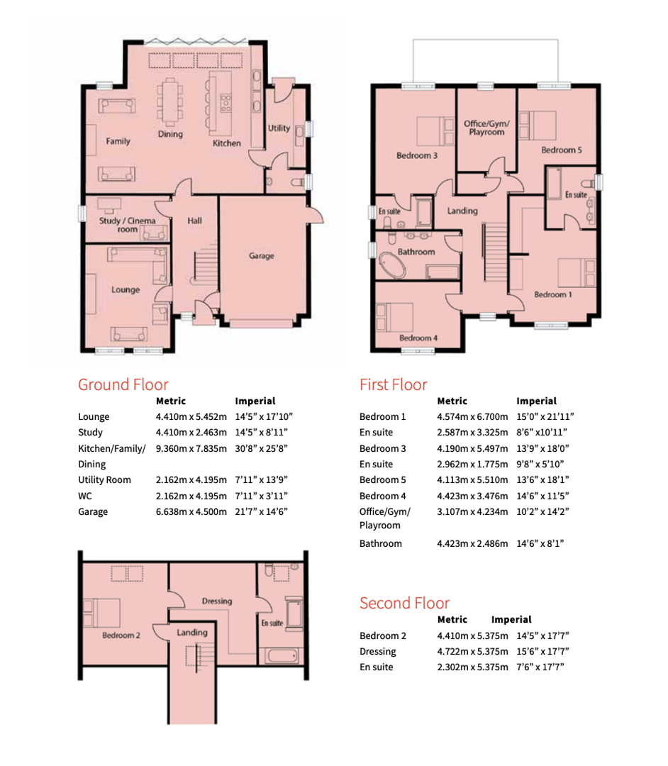 The Ascot, Hutton Grange, 218, Liverpool Road, Preston floorplan