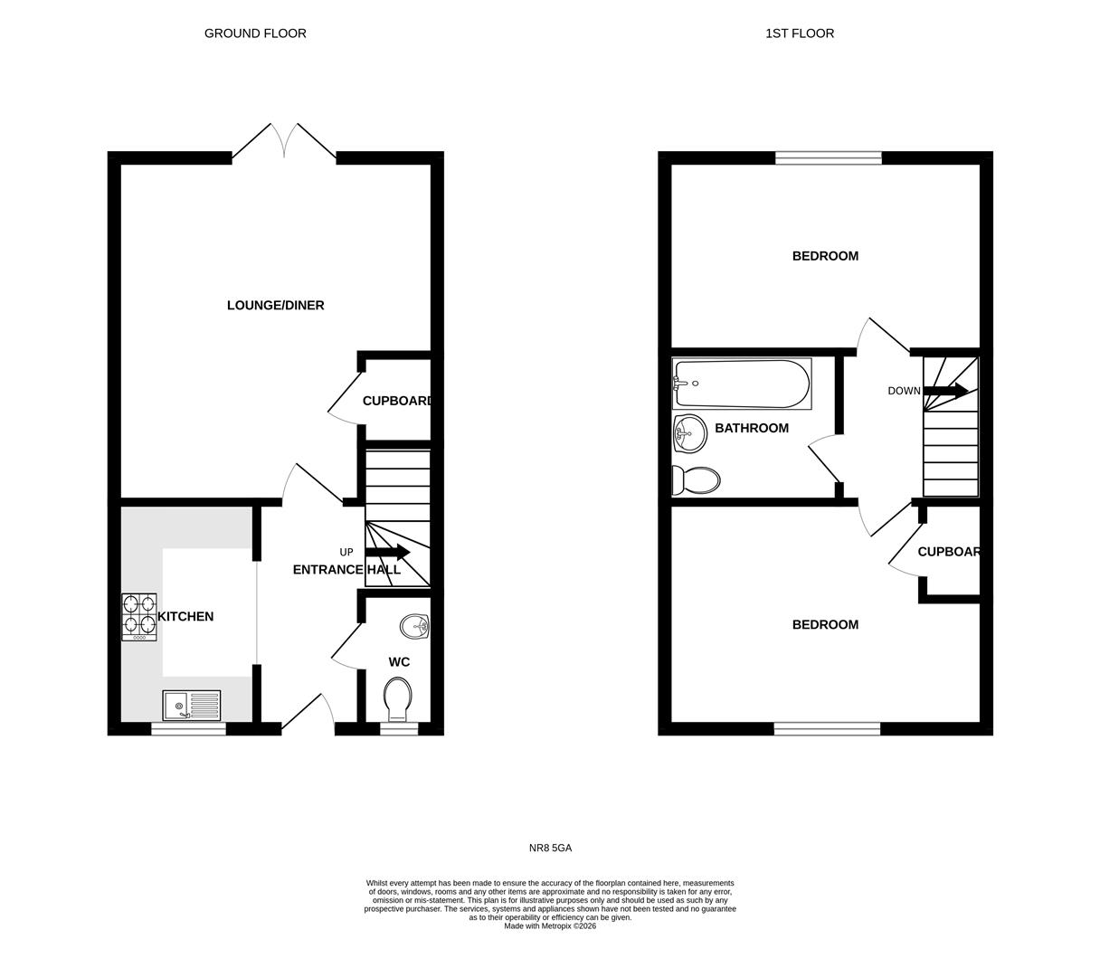 Waxwing Way, Norwich floorplan