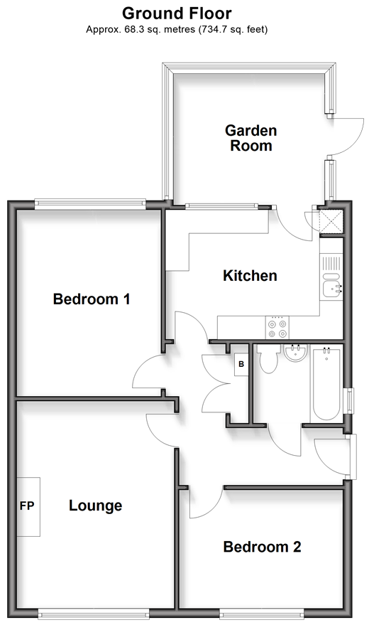 Windermere Avenue, Ramsgate floorplan