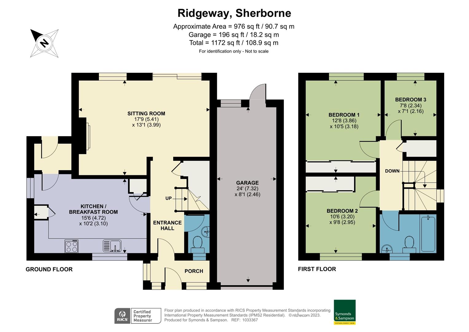 Ridgeway, Sherborne DT9, 3 bedroom linkdetached house for sale