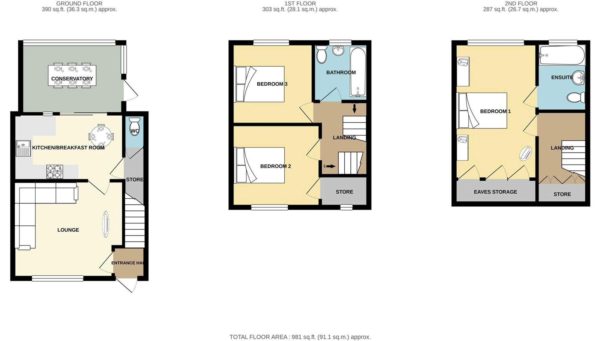 12 Jubilee Road, Congleton floorplan