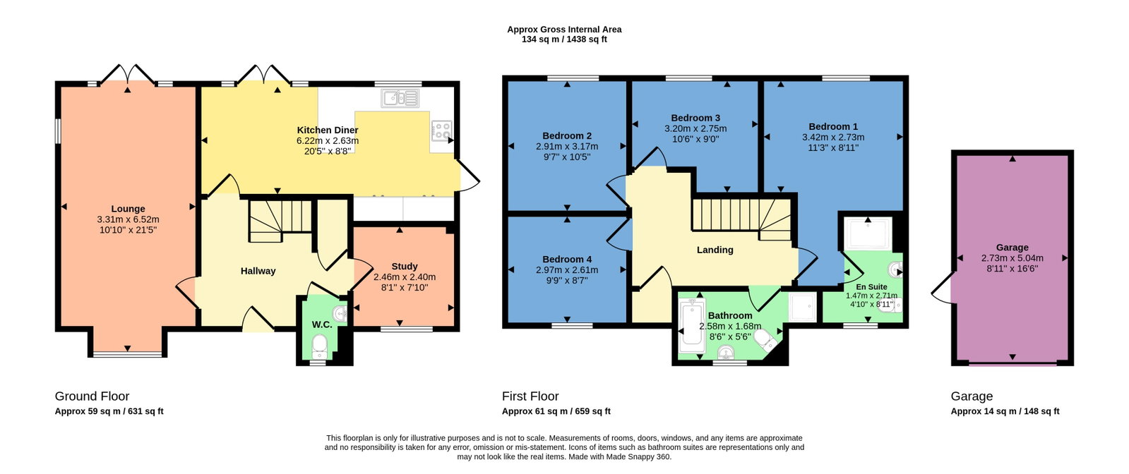 14, St Bridgets Close, Cockermouth floorplan