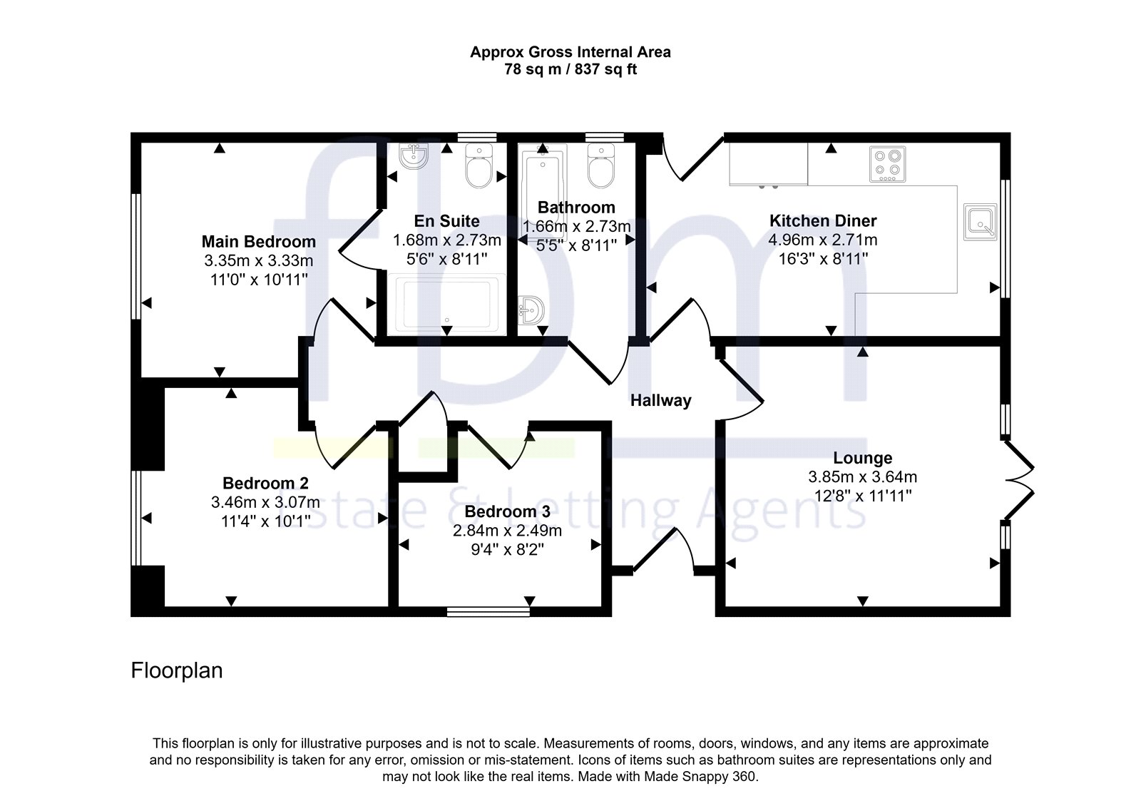 7, Rock Park, Pembrokeshire floorplan