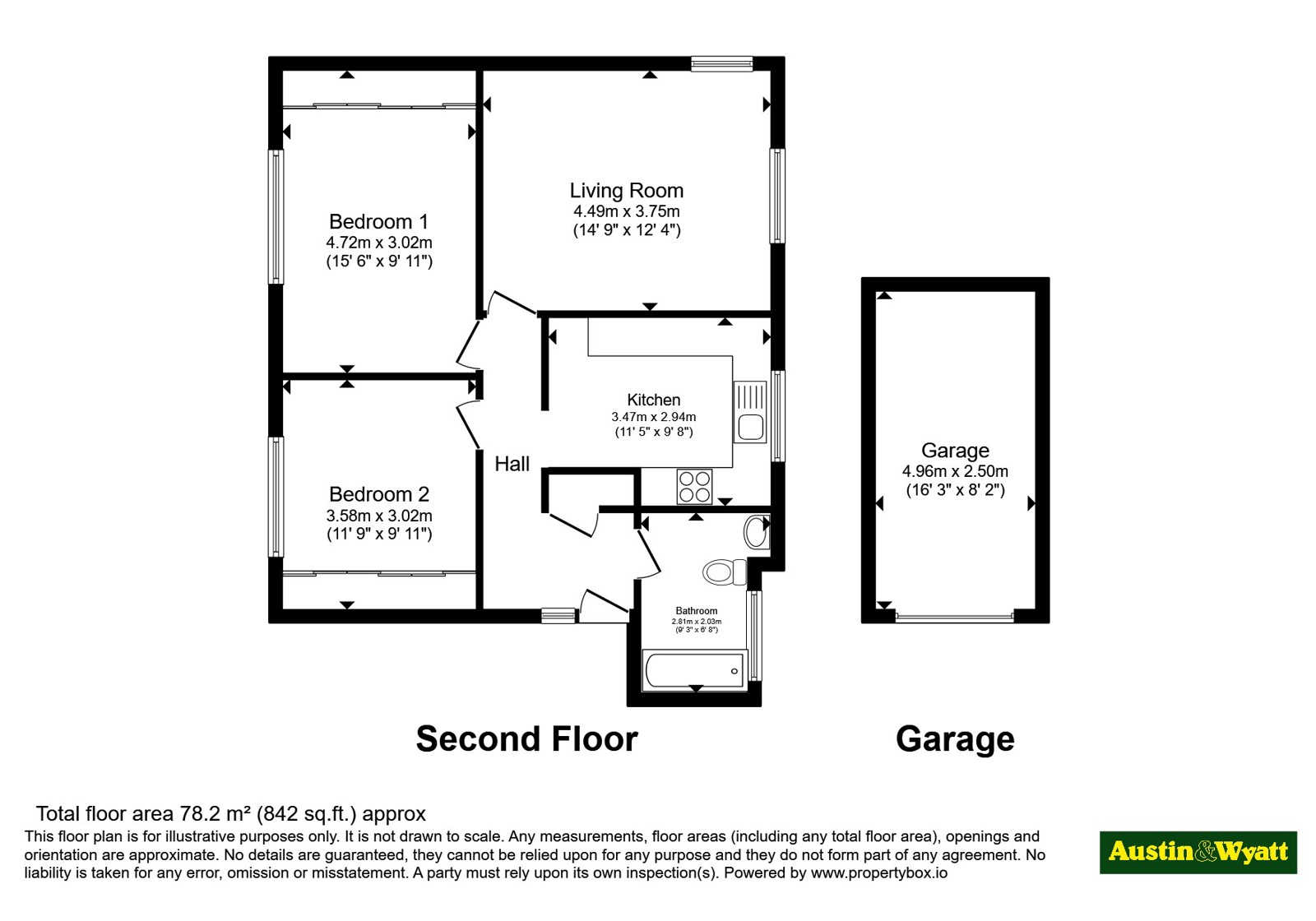 6 New Court,, Strides Lane, Hampshire floorplan