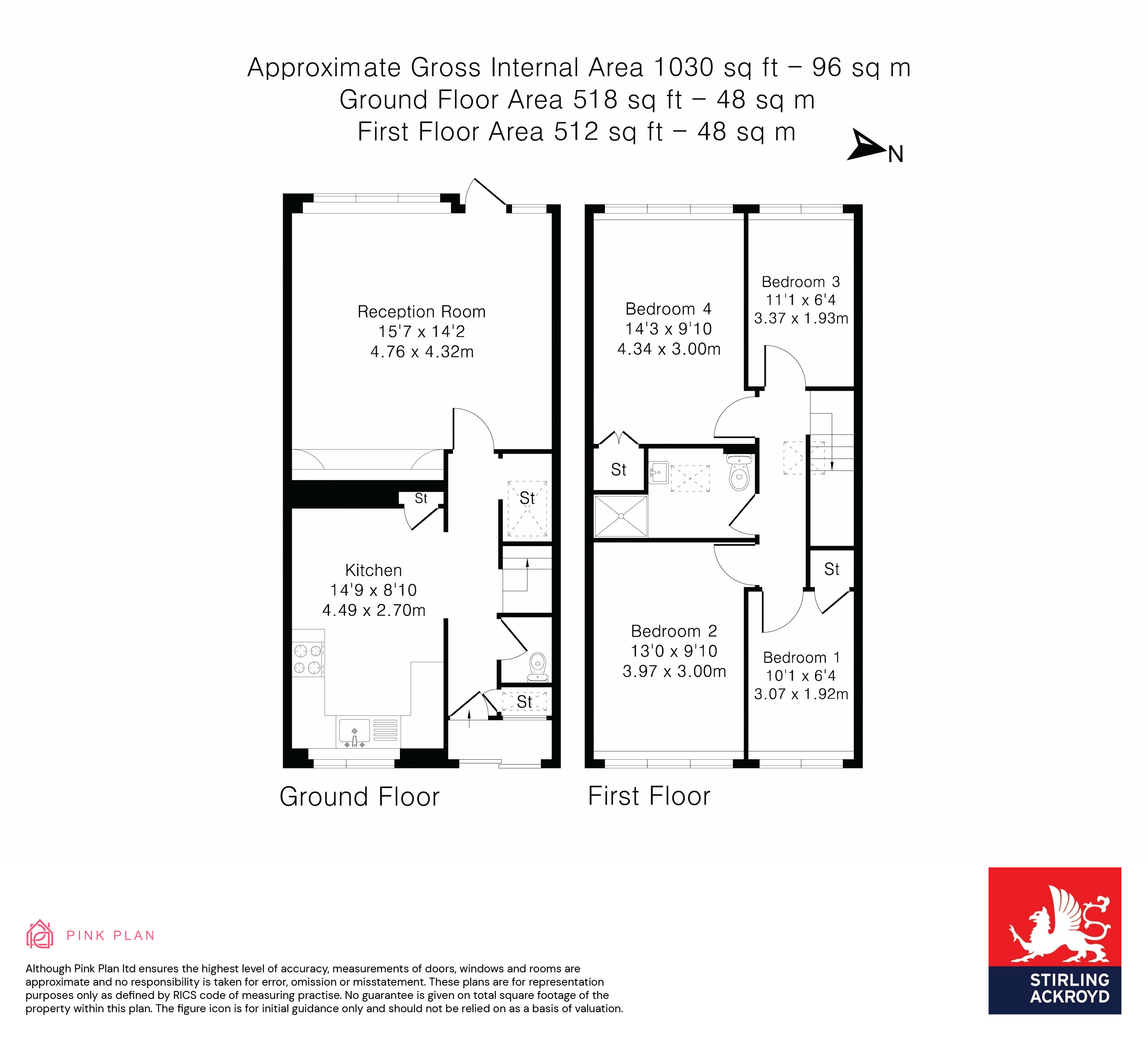153,, Cassland Road, London floorplan