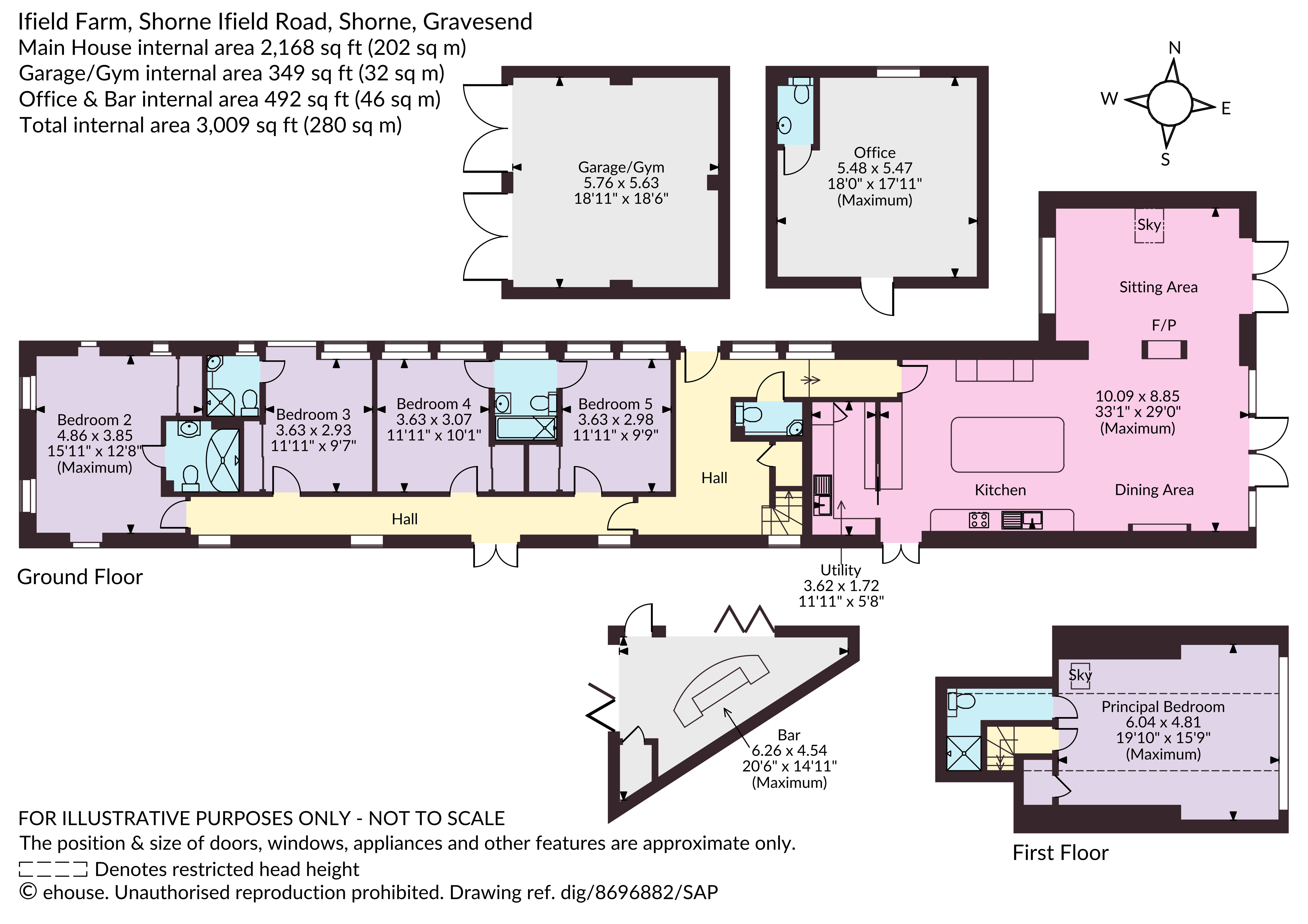 Willow Barn, 3, Ifield Farm, Shorne floorplan