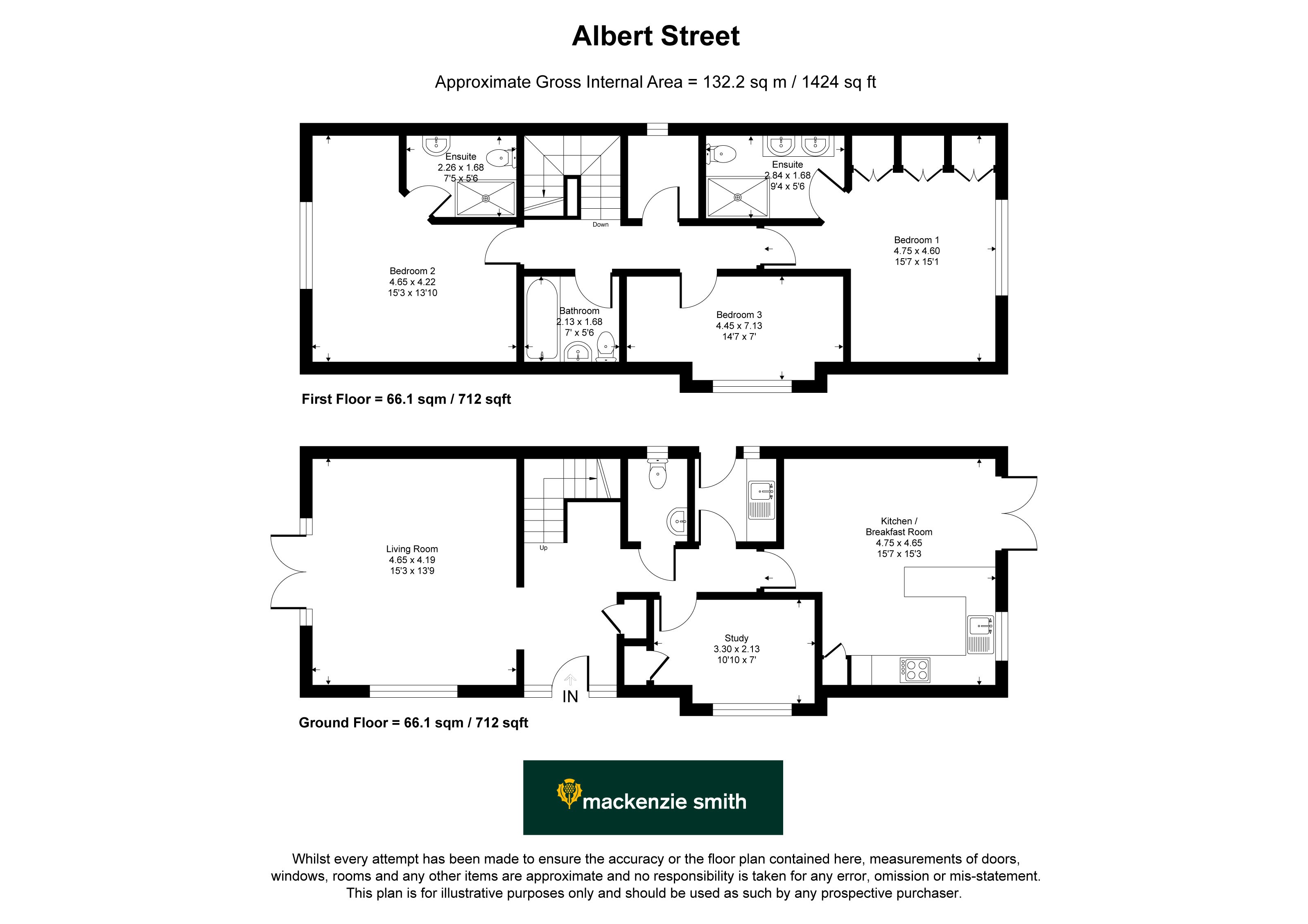 Albert Street, Hampshire floorplan