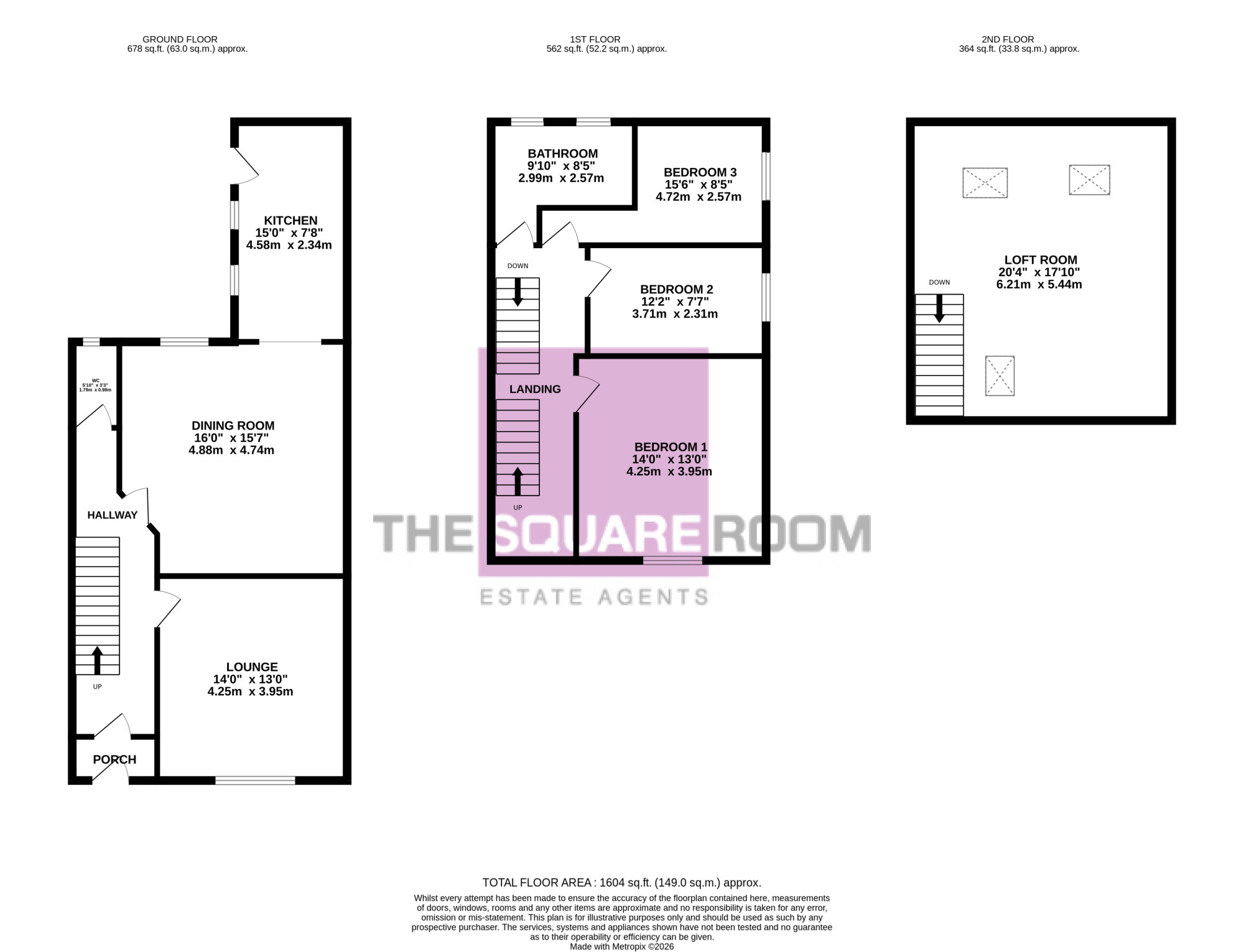 Allens House, Smithy Lane, Stalmine floorplan