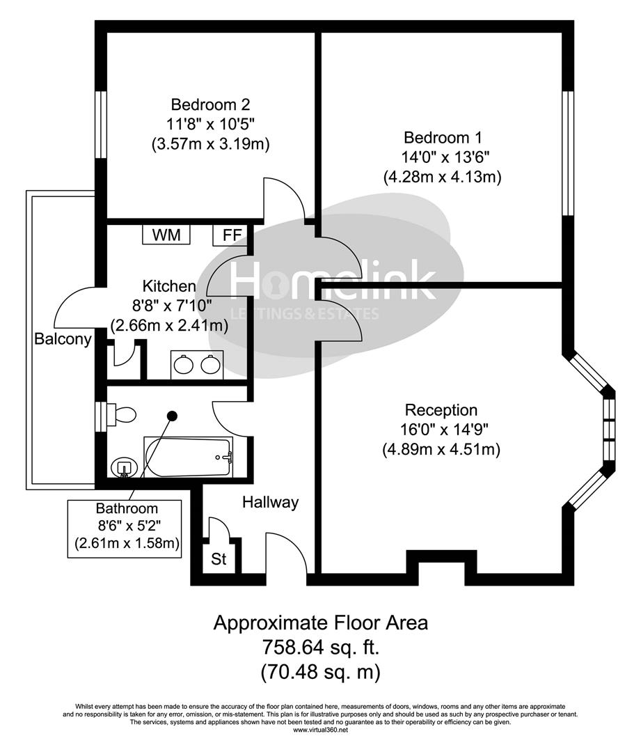 2 Bedrooms Flat to rent in Belmont Court, Gordon Road, Bounds Green N11