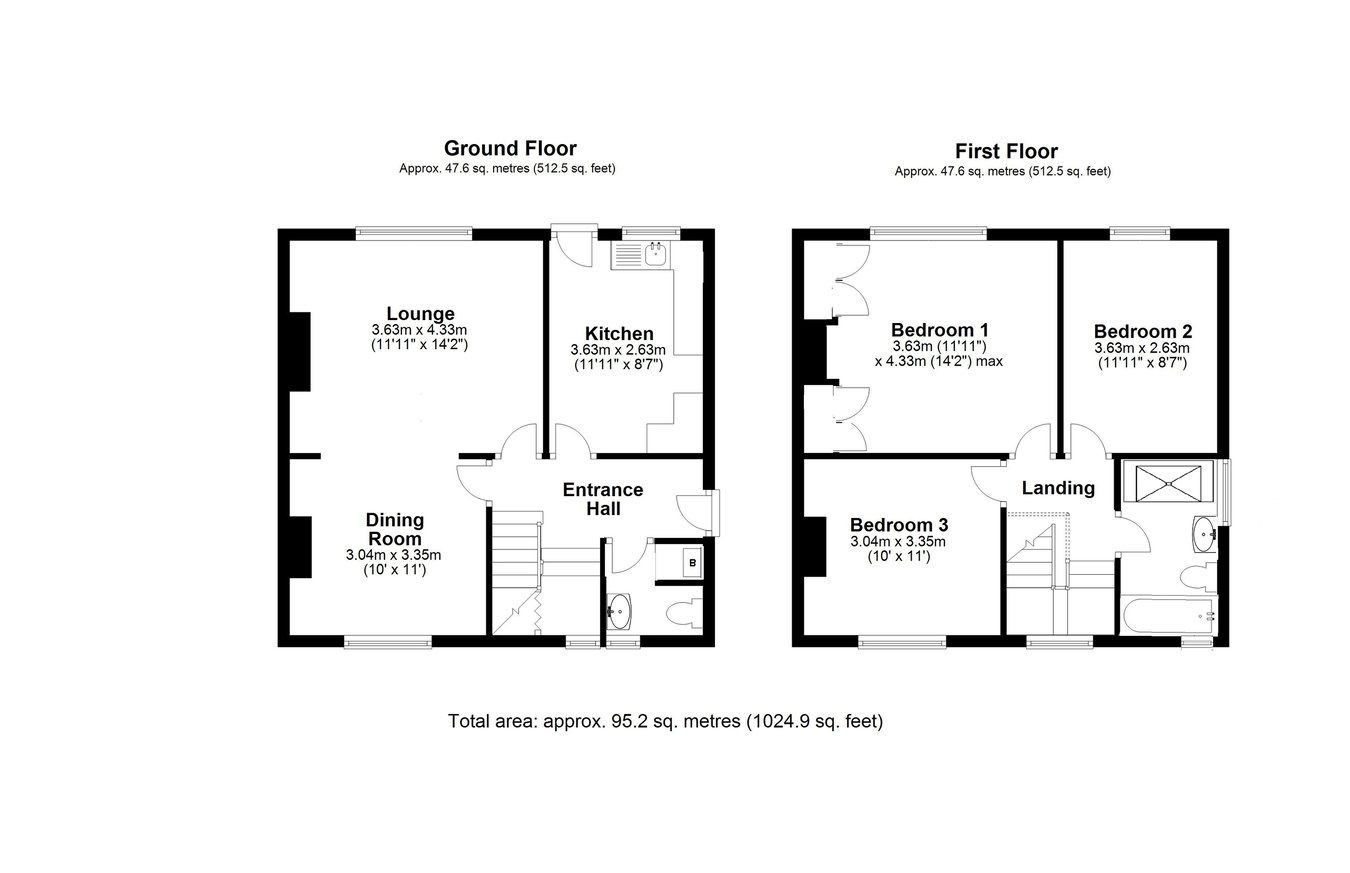 16, Souberie Avenue, Letchworth Garden City floorplan