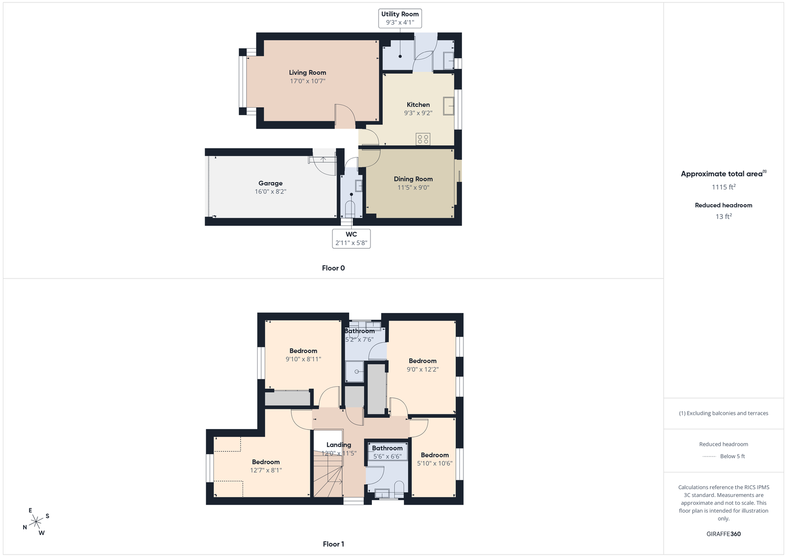 45, Kirk Road, Bathgate floorplan