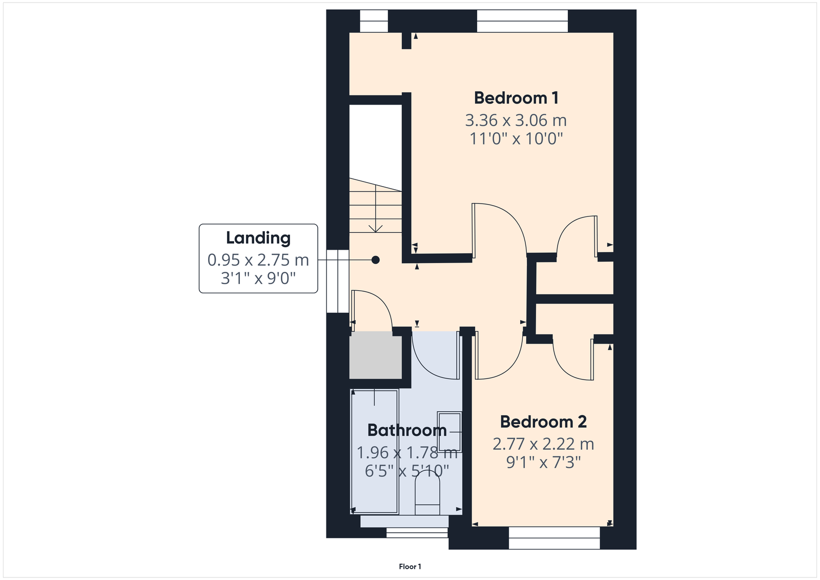 1, Jubilee Close, Woodbridge floorplan