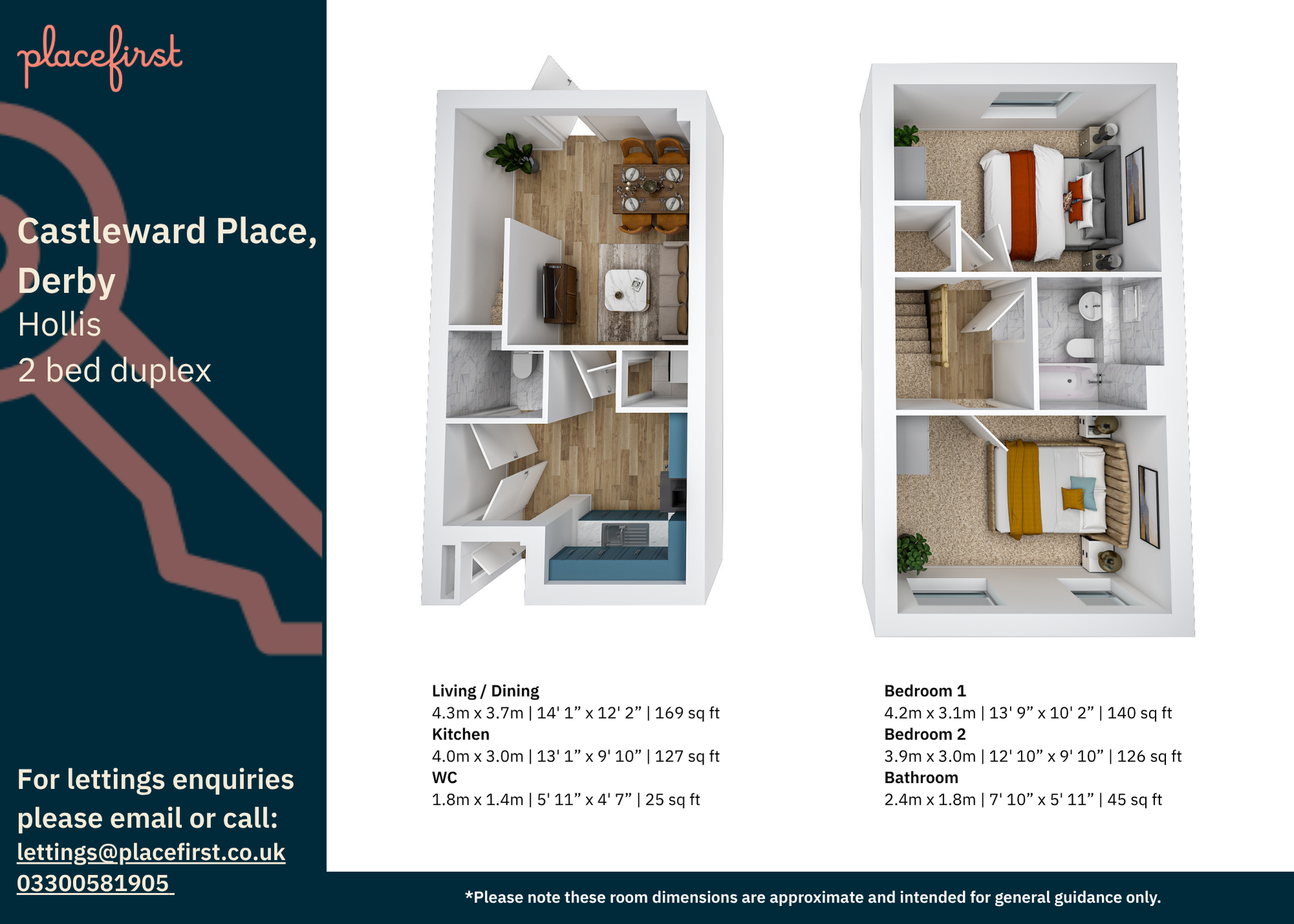 Canal Street, Derby floorplan