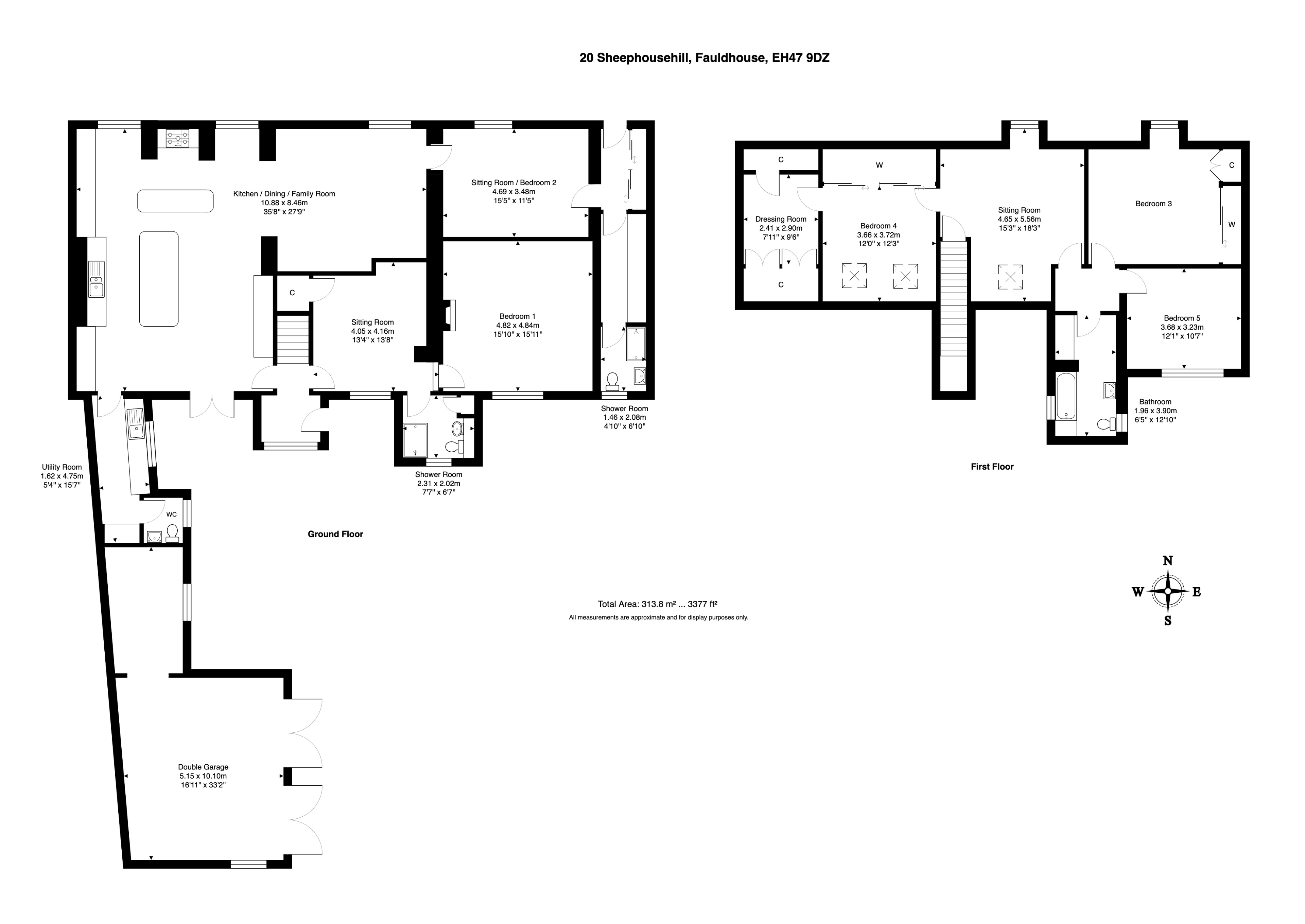 20, Sheephousehill, Fauldhouse floorplan