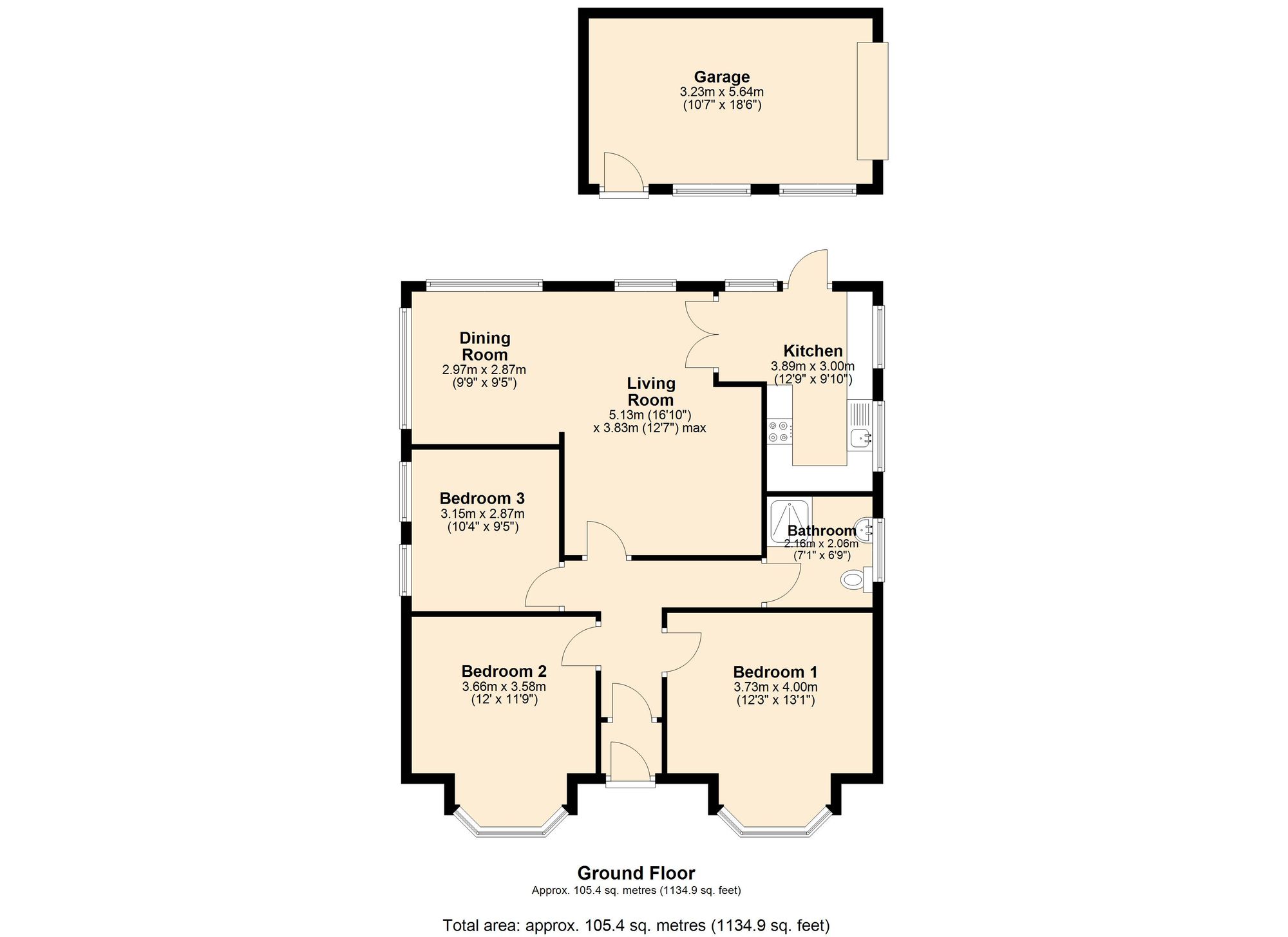 403 Manchester Road, Accrington floorplan