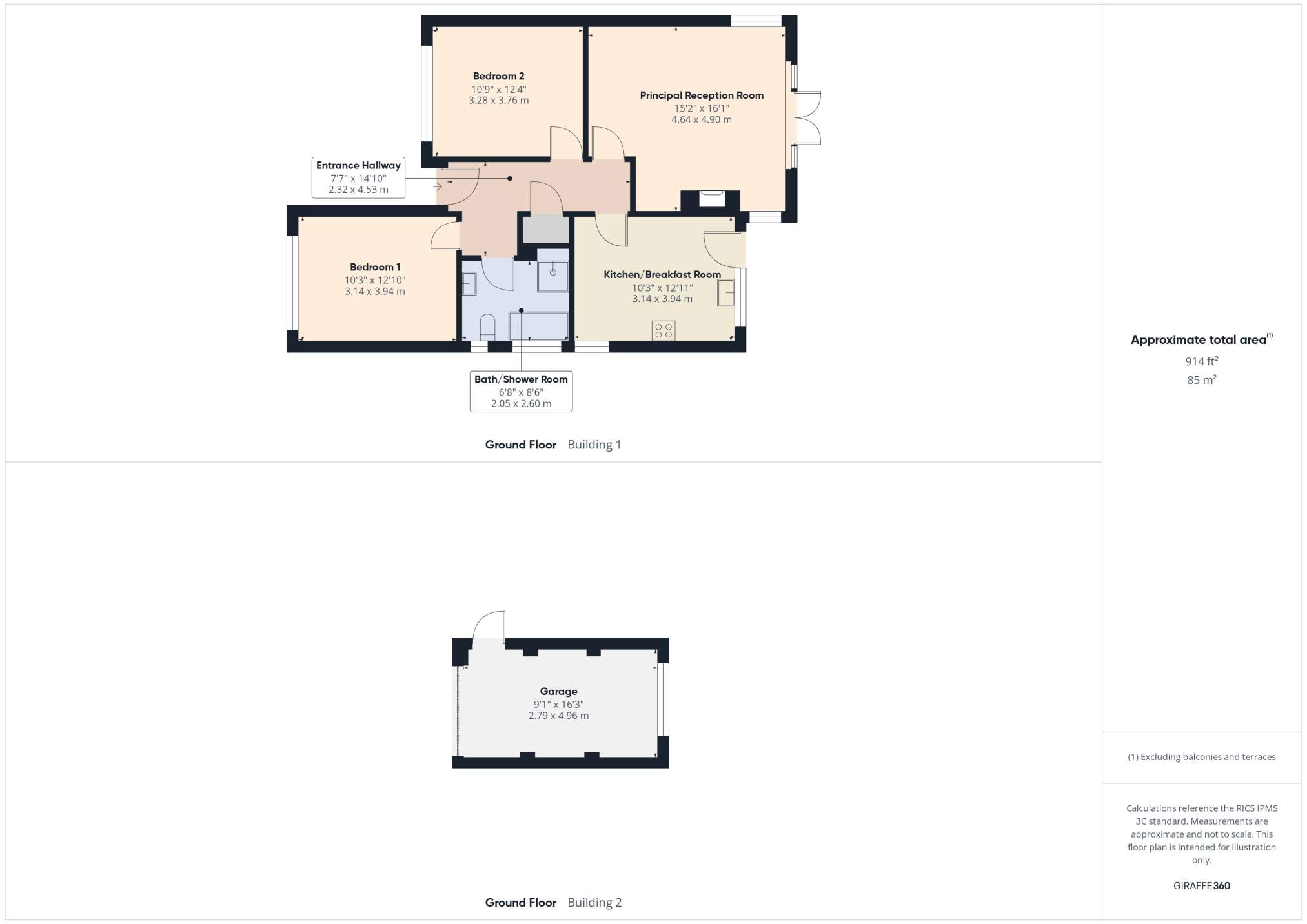 37, Heol Tyn Y Coed, Rhiwbina floorplan