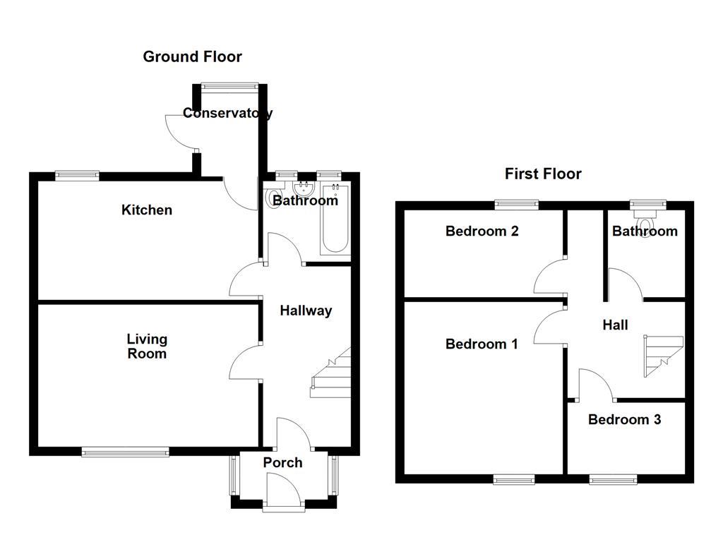 16, The Mede, Preston floorplan
