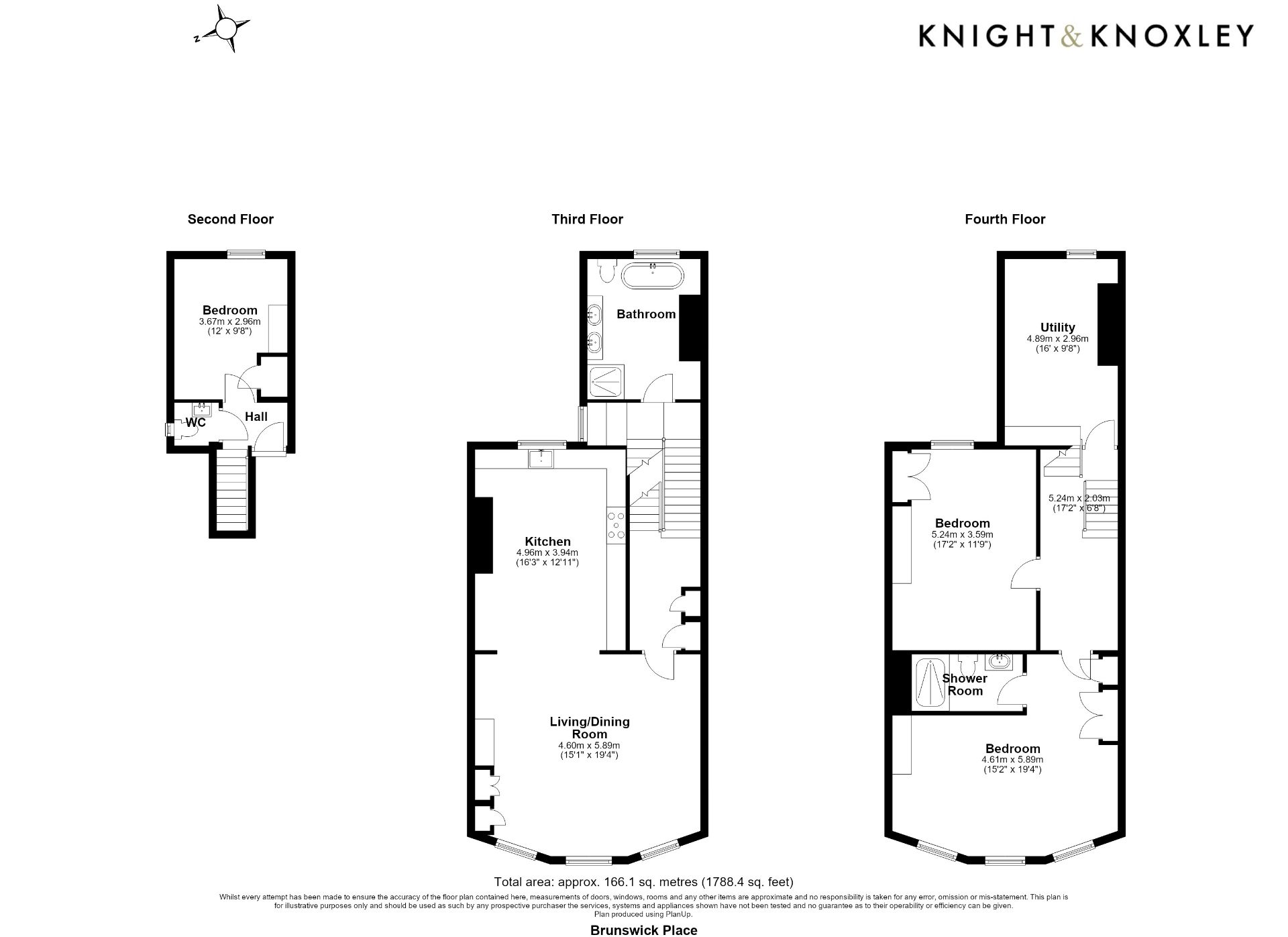 22 Brunswick Place, Hove floorplan