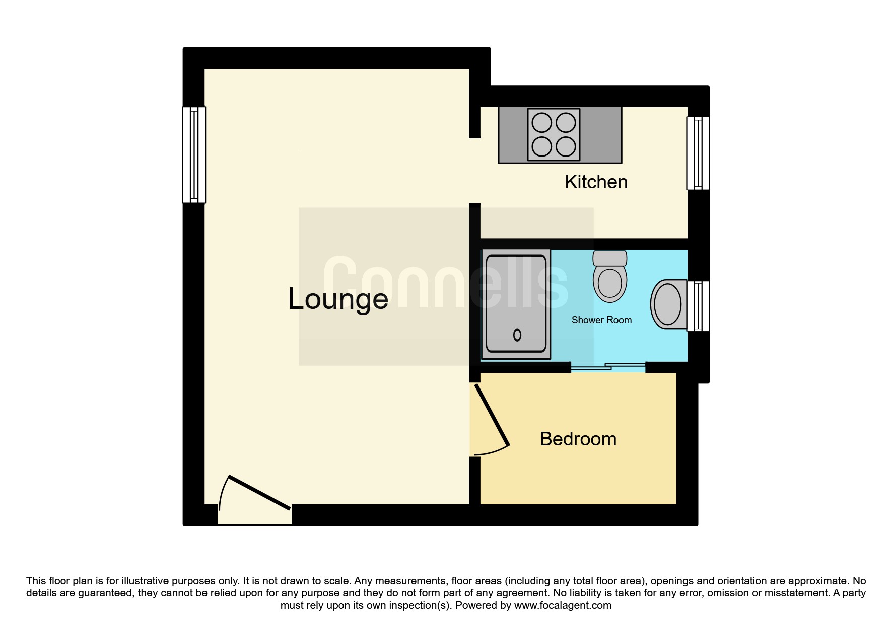 55, Repton Close, Luton floorplan