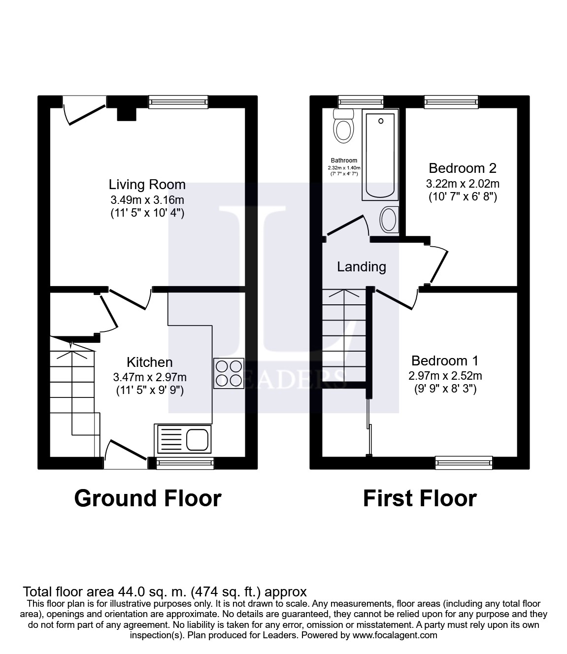 22, Alexandra Road, Hertfordshire floorplan