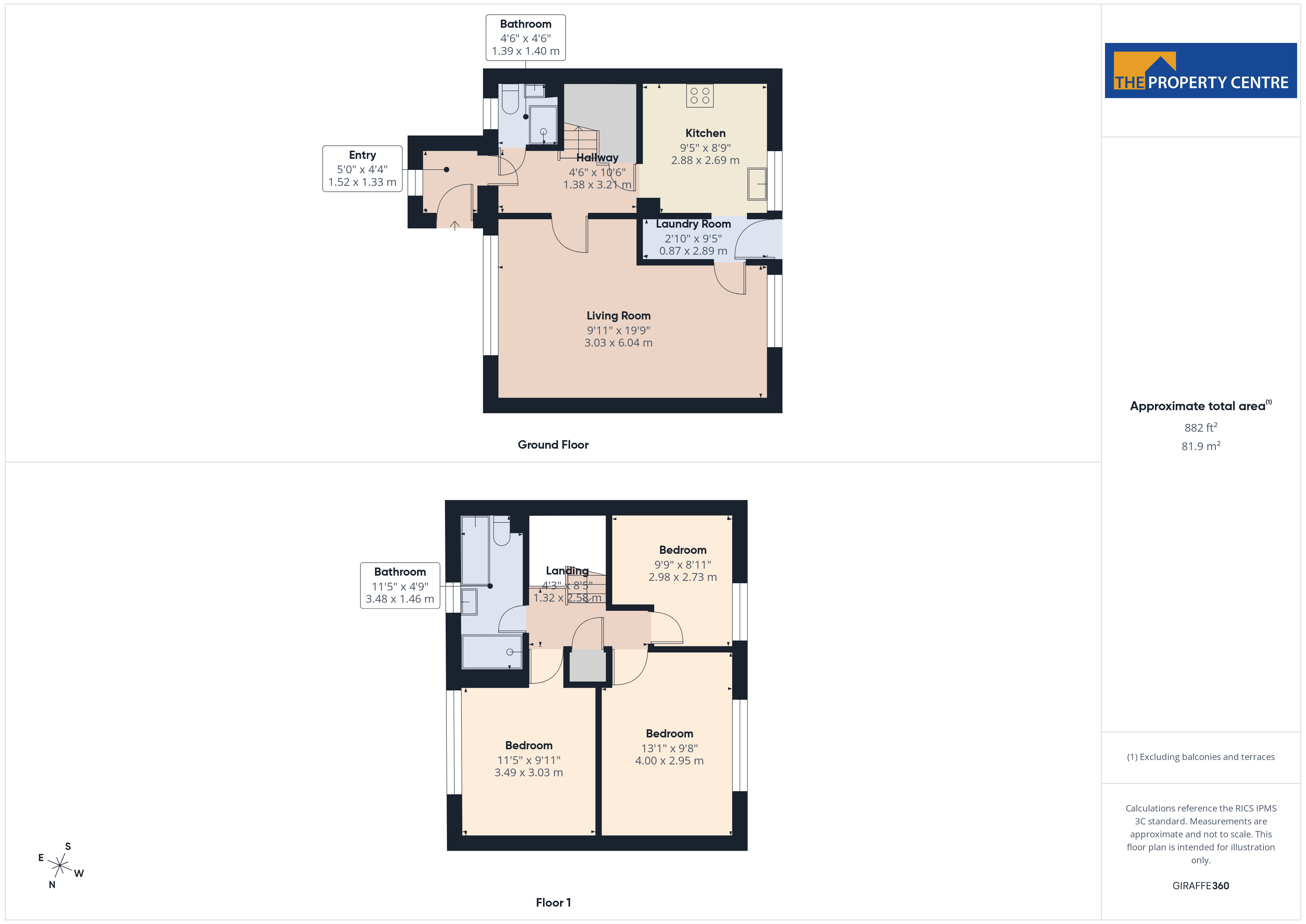 3, Church View, Ruscombe floorplan